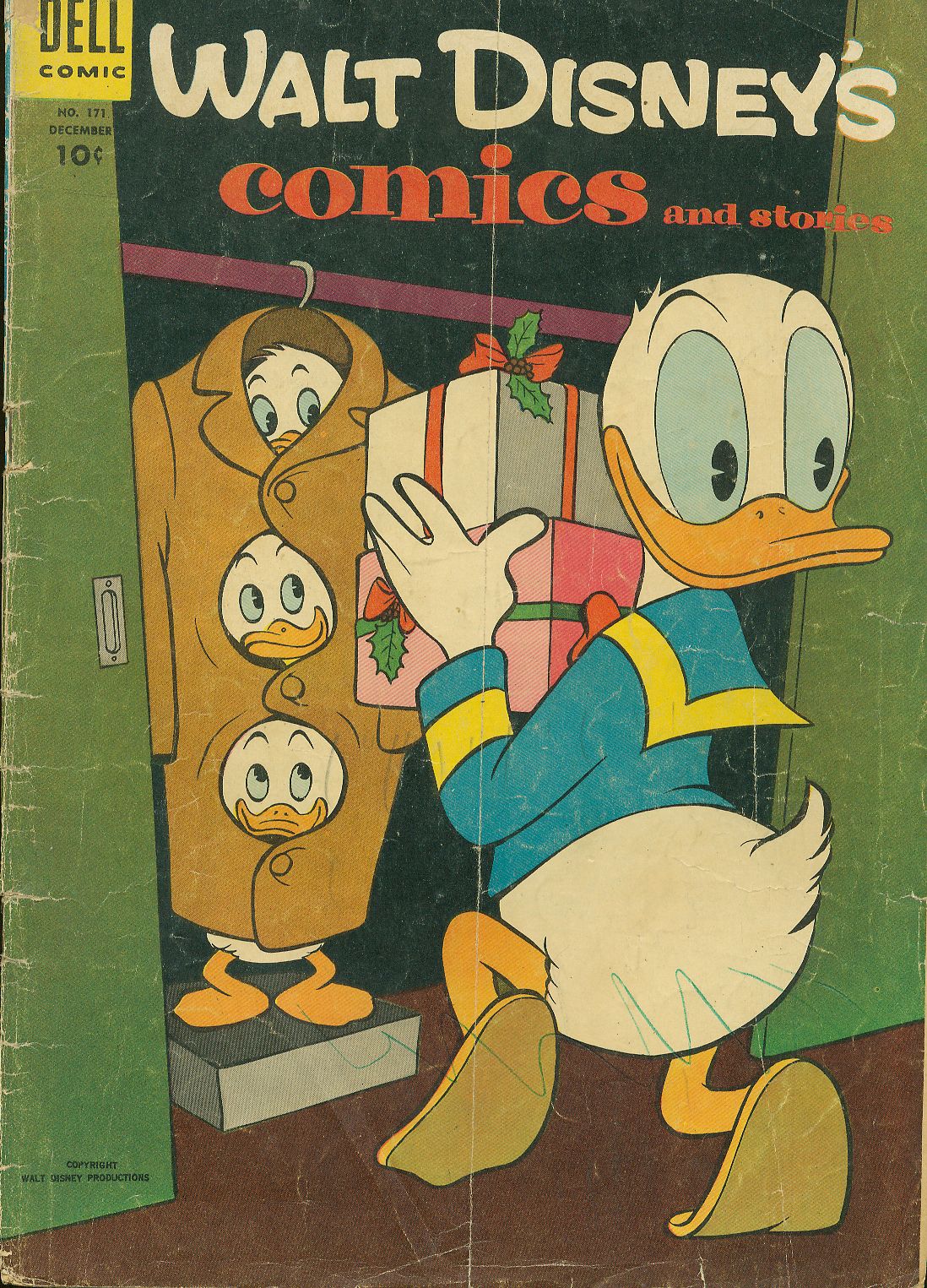 Read online Walt Disney's Comics and Stories comic -  Issue #171 - 1