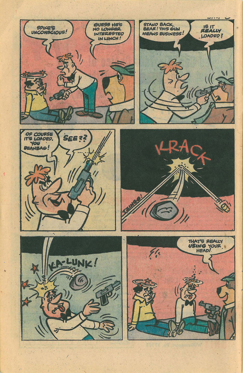 Read online Yogi Bear (1970) comic -  Issue #33 - 8