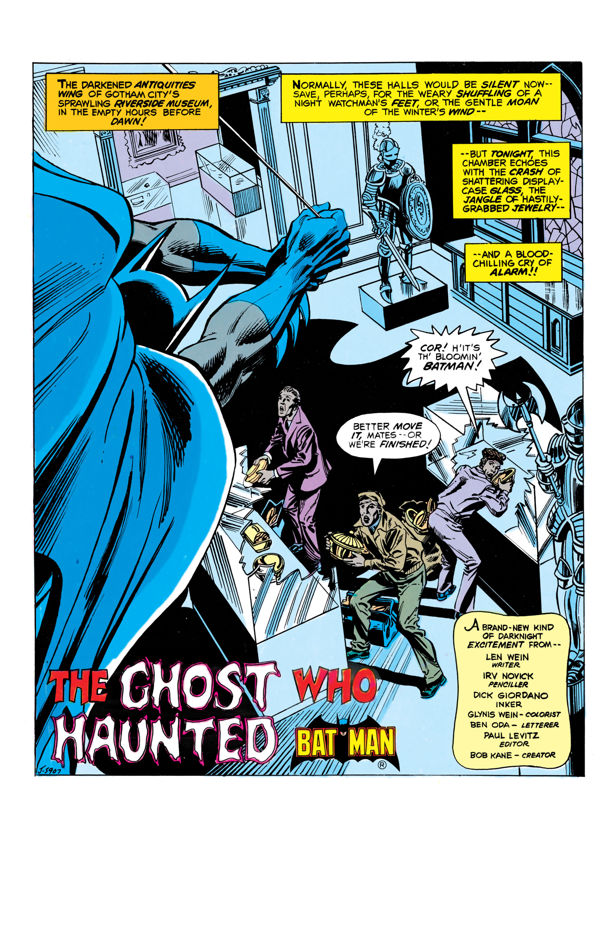 Read online Batman (1940) comic -  Issue #310 - 2