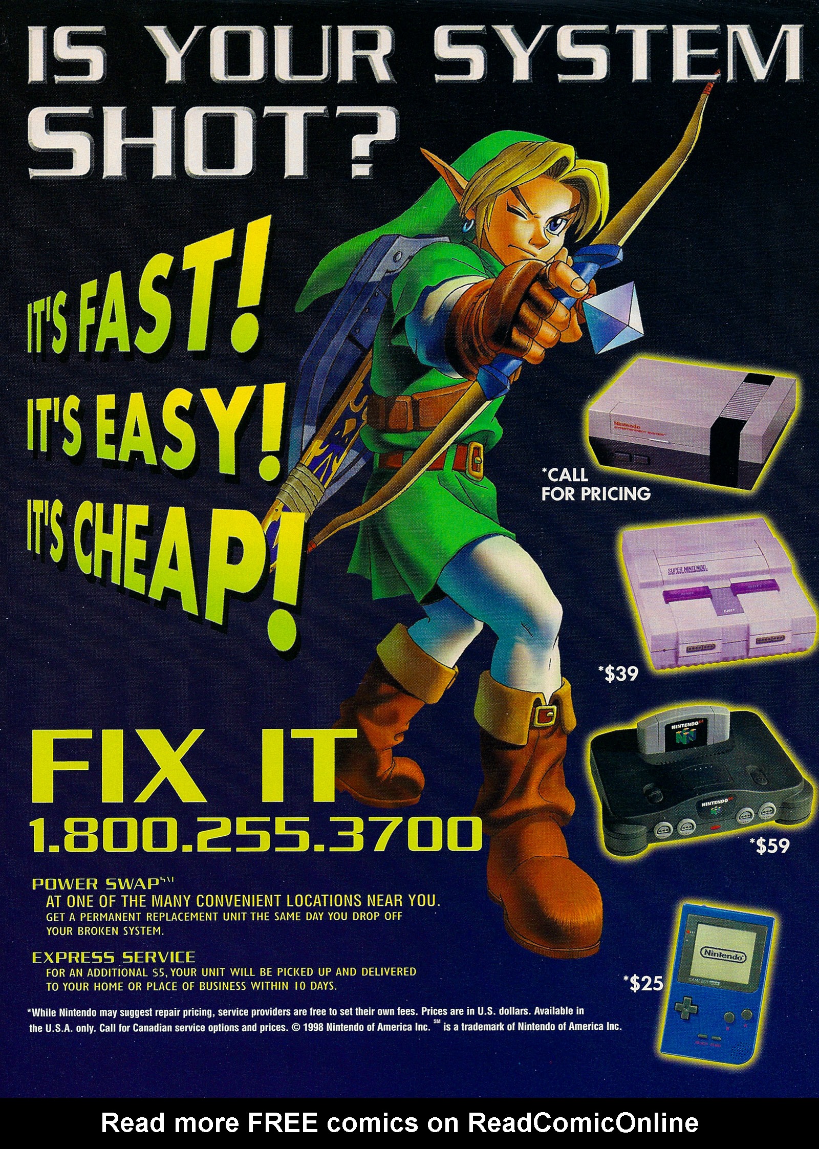Read online Nintendo Power comic -  Issue #119 - 138