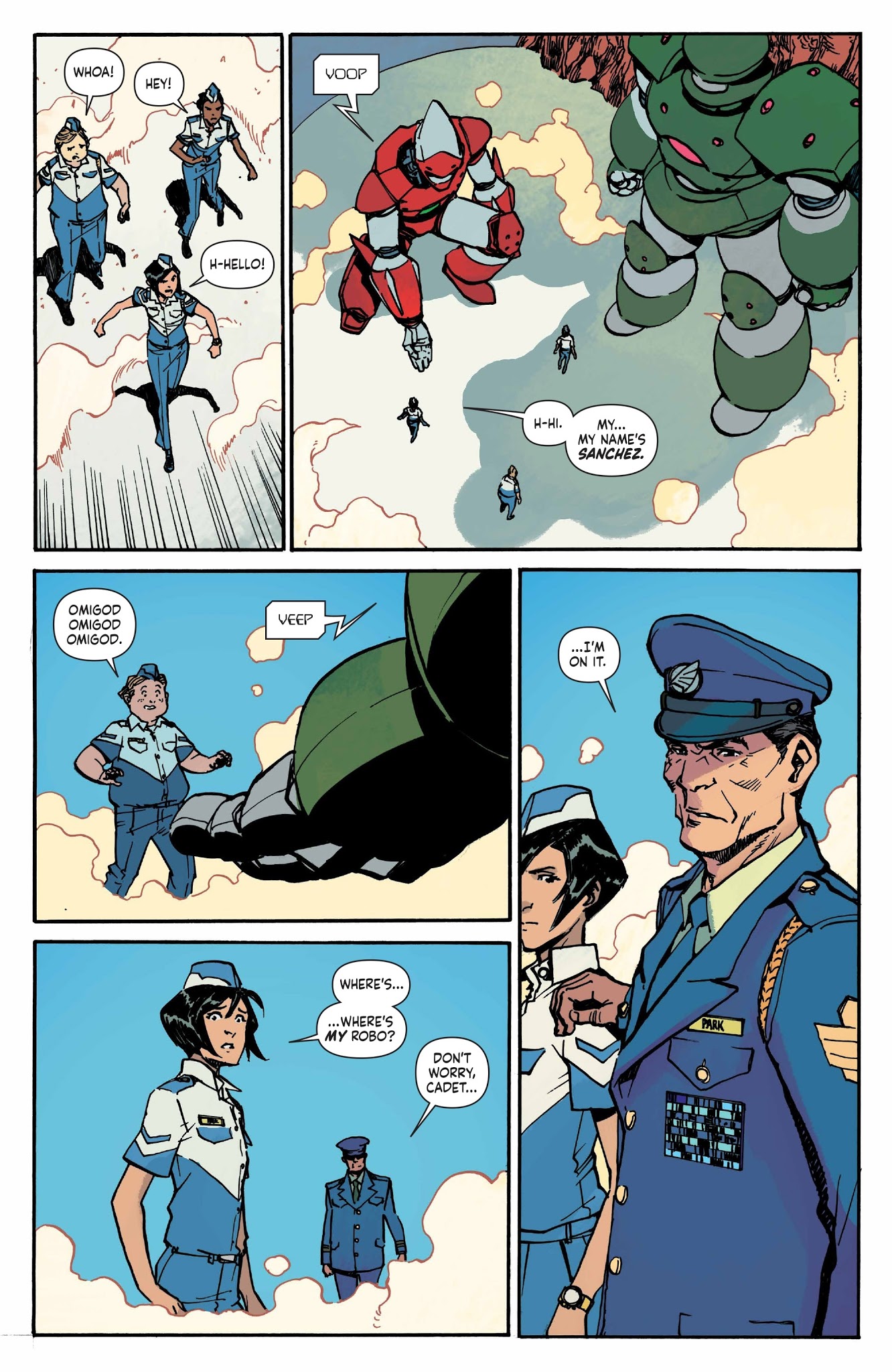 Read online Mech Cadet Yu comic -  Issue #1 - 11