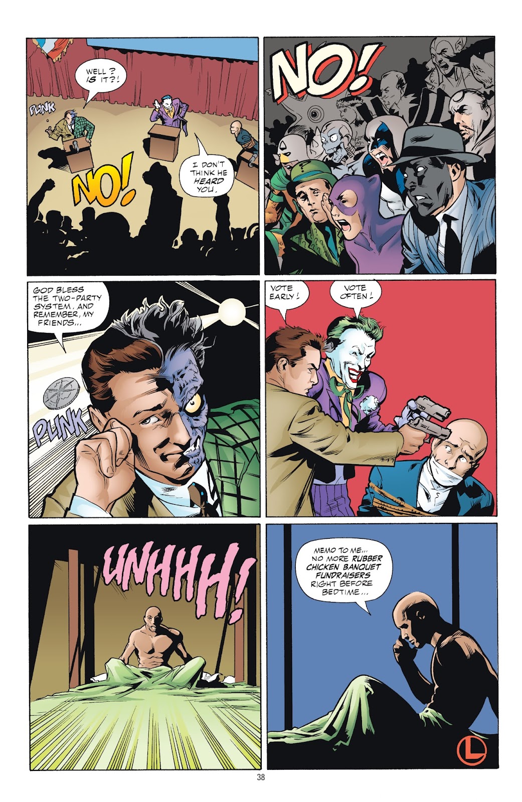 Superman: President Luthor issue TPB - Page 39