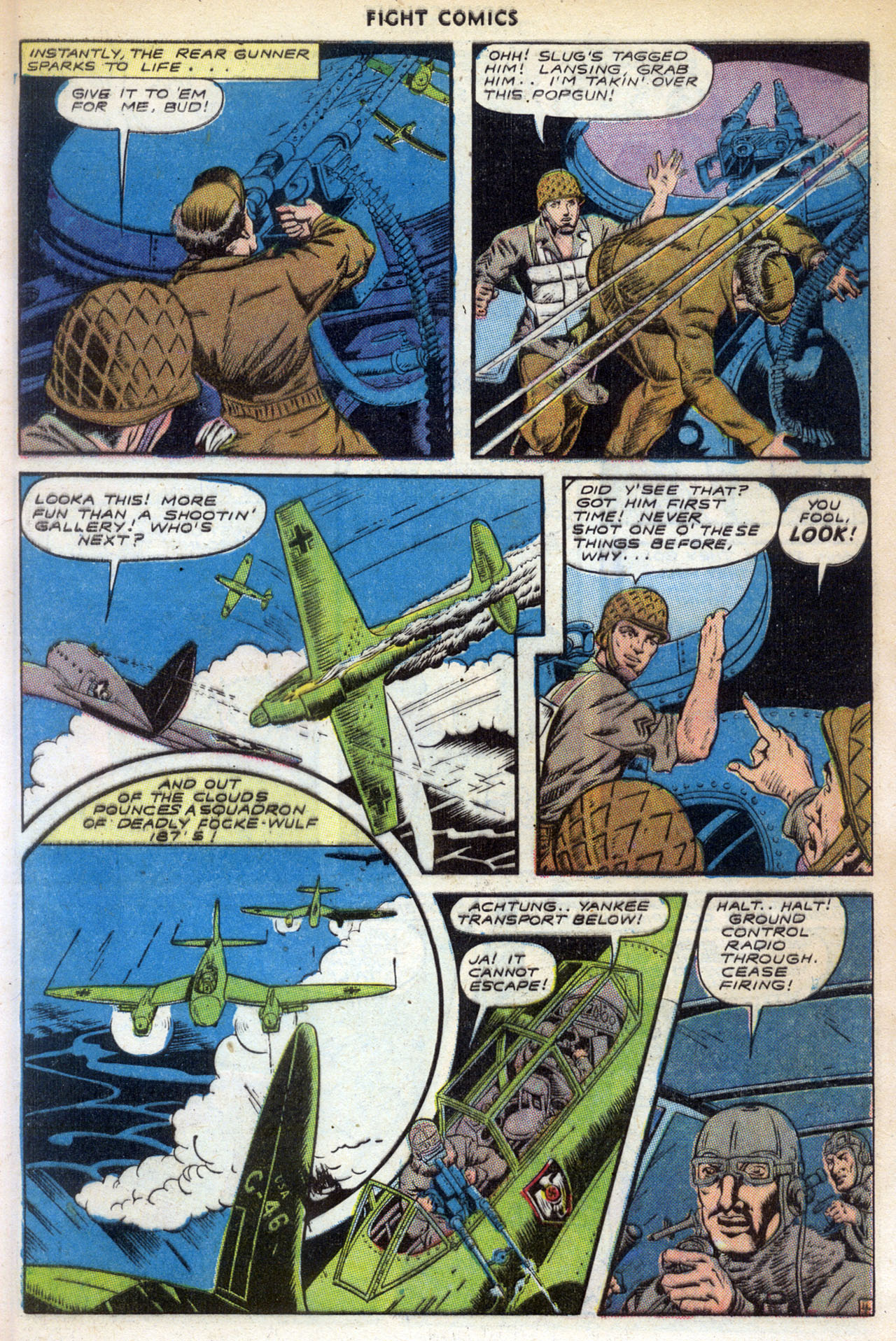 Read online Fight Comics comic -  Issue #34 - 6