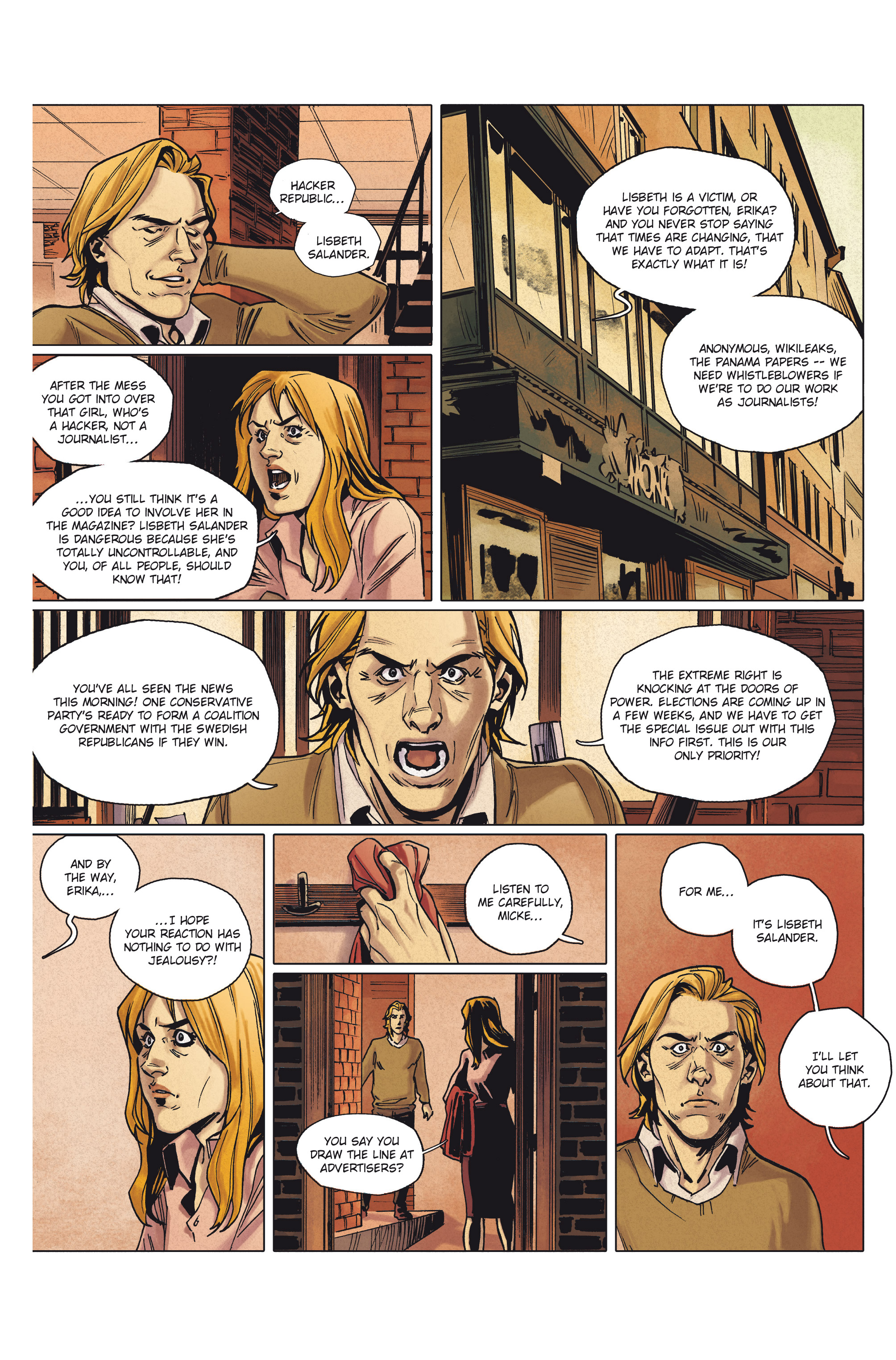 Read online Millennium: The Girl Who Danced With Death comic -  Issue #1 - 48