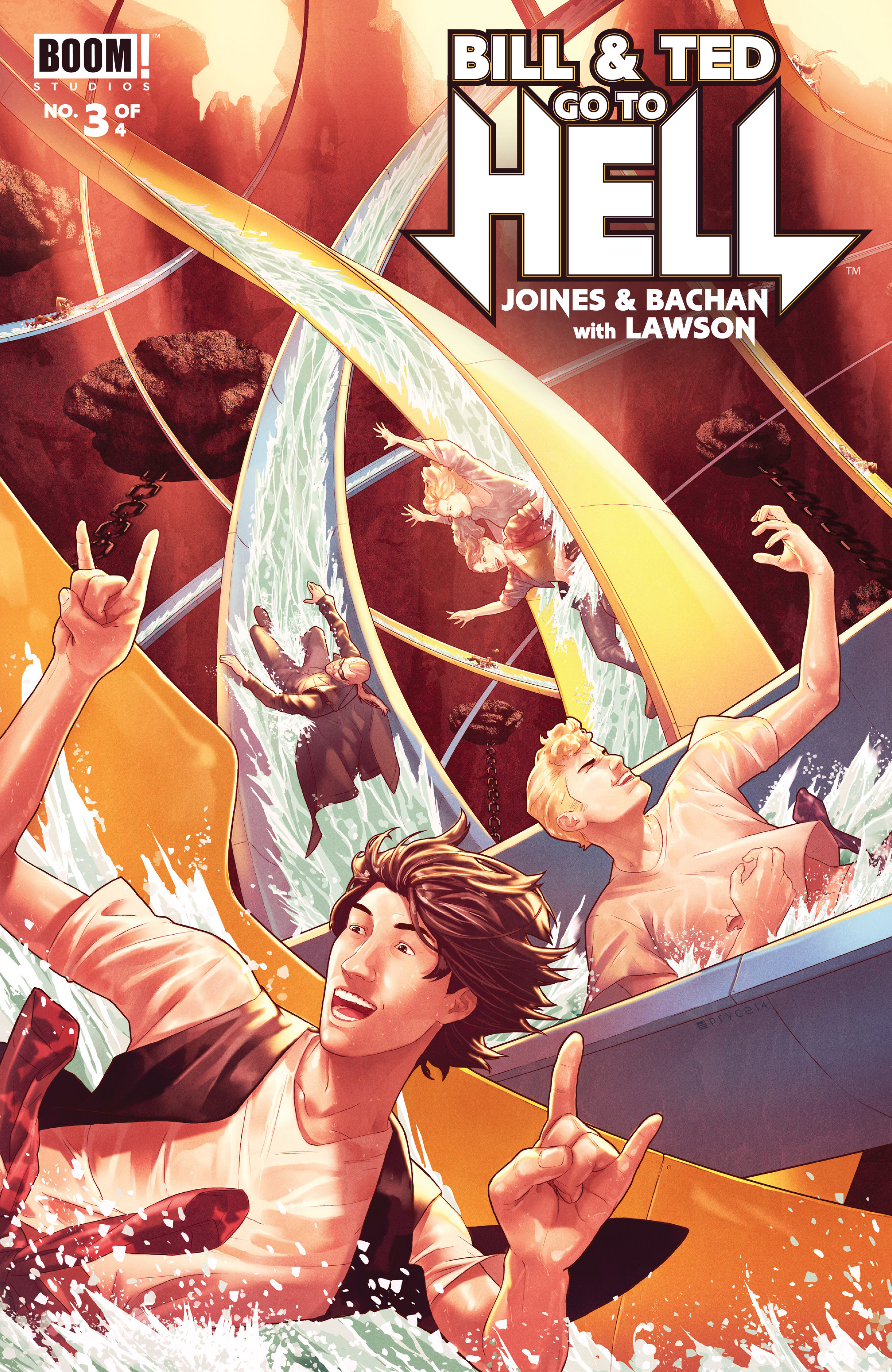 Read online Bill & Ted Go to Hell comic -  Issue #3 - 1