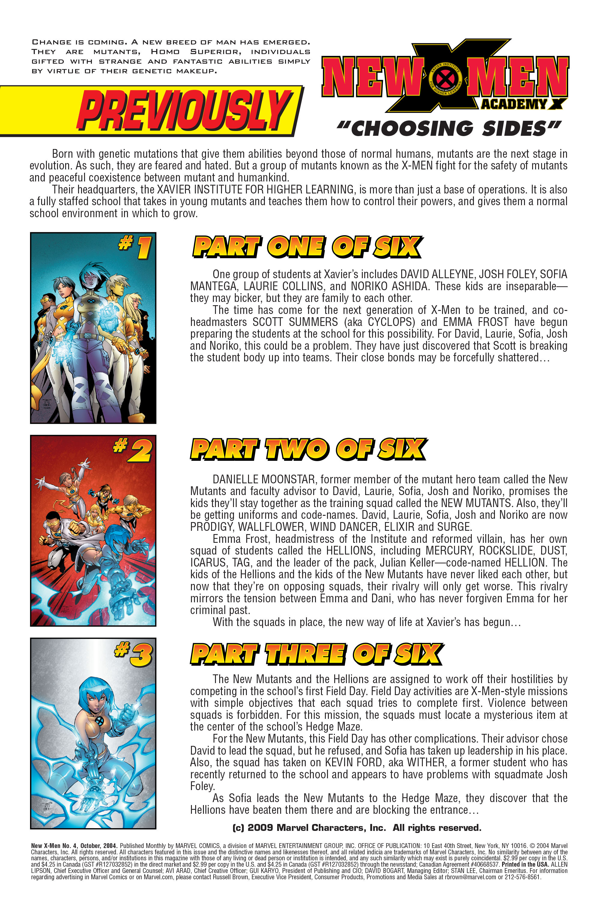 Read online New X-Men (2004) comic -  Issue #4 - 2