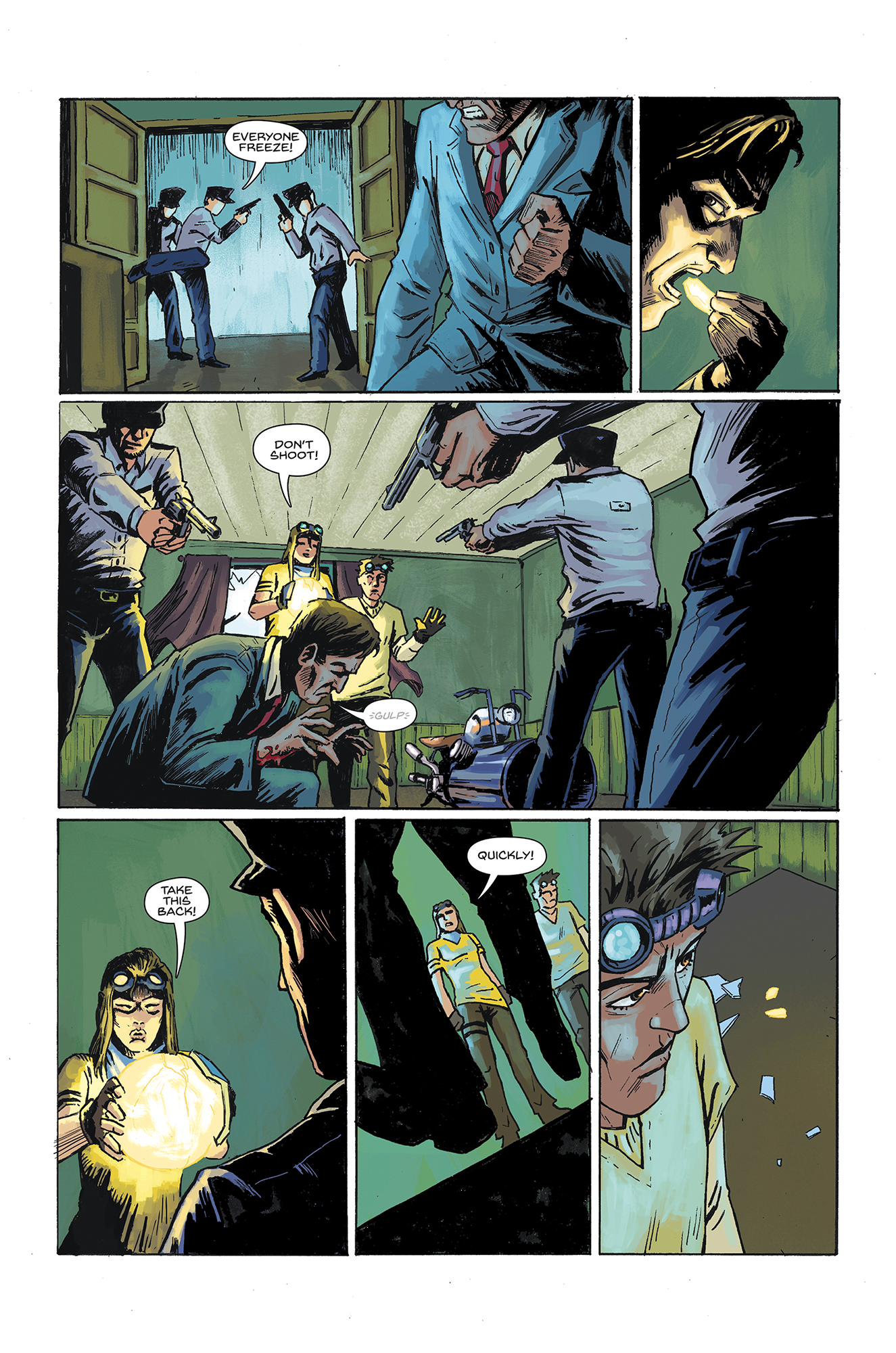 Read online Downcast comic -  Issue #2 - 24