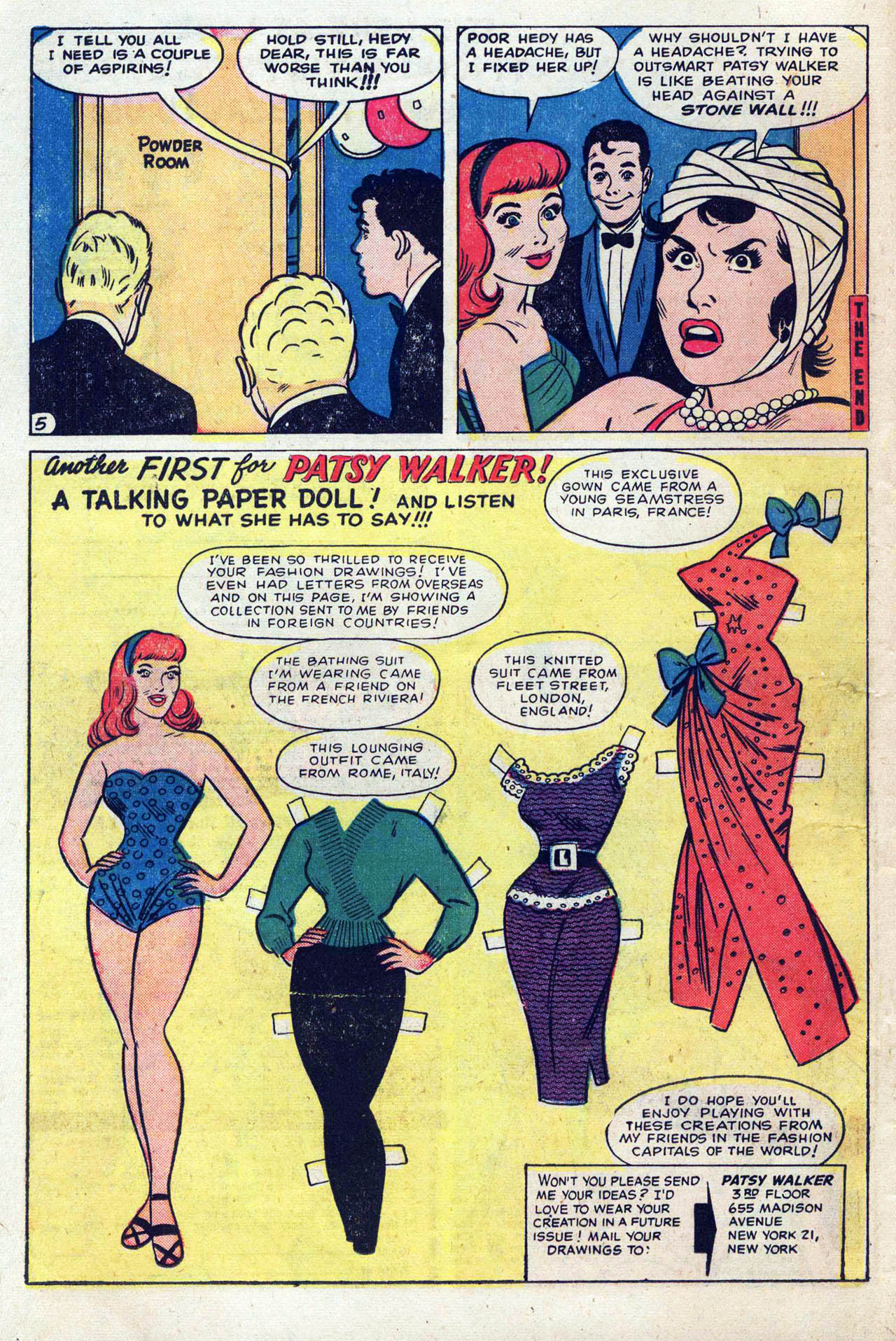 Read online Patsy Walker comic -  Issue #71 - 14