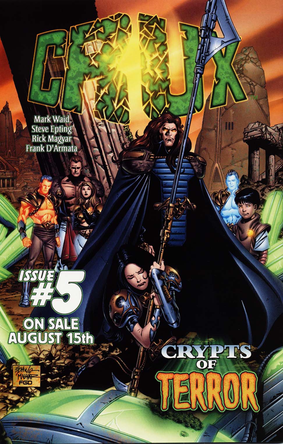 Read online Crux comic -  Issue #4 - 24
