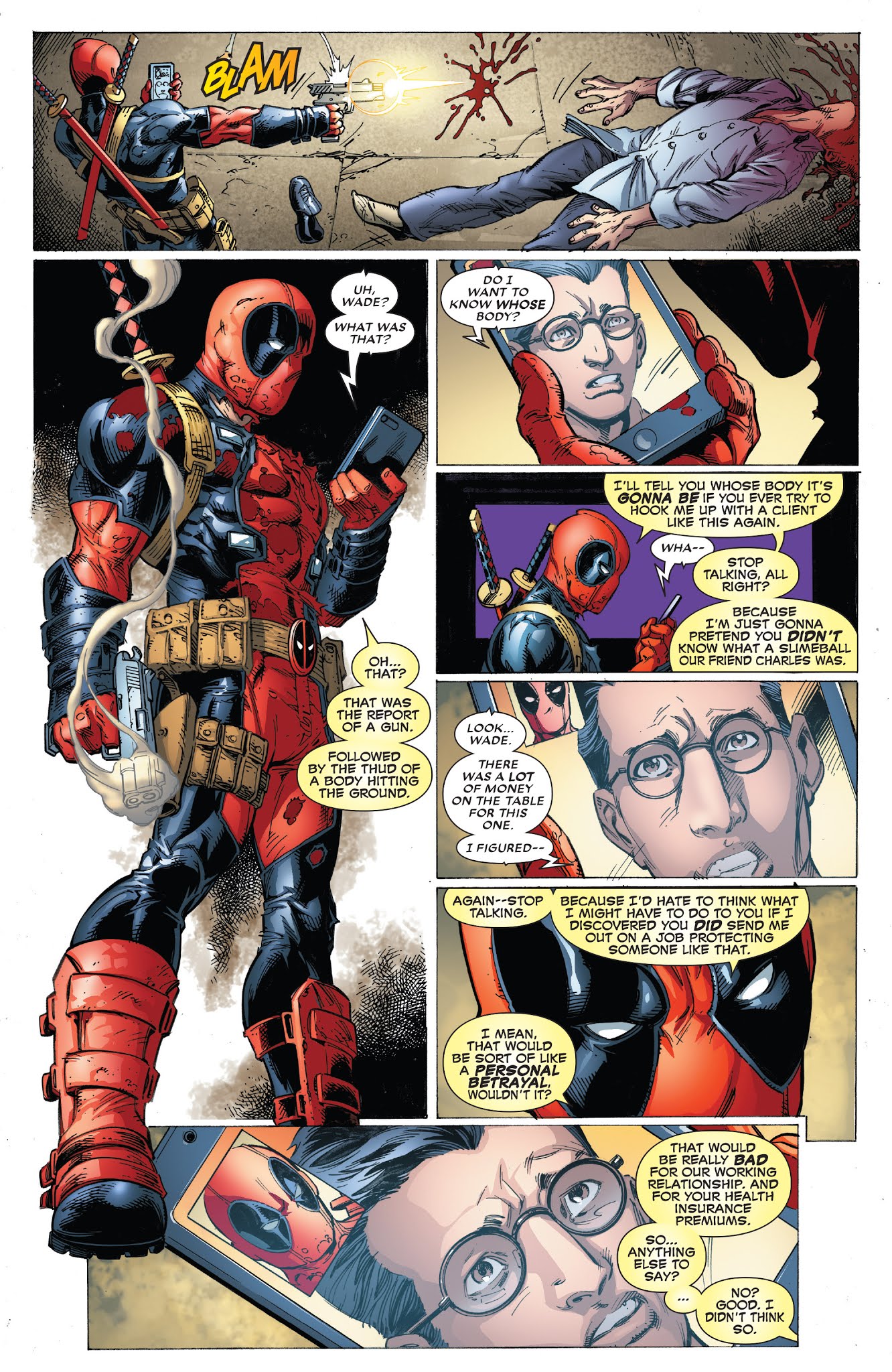 Read online Deadpool: Assassin comic -  Issue #2 - 21