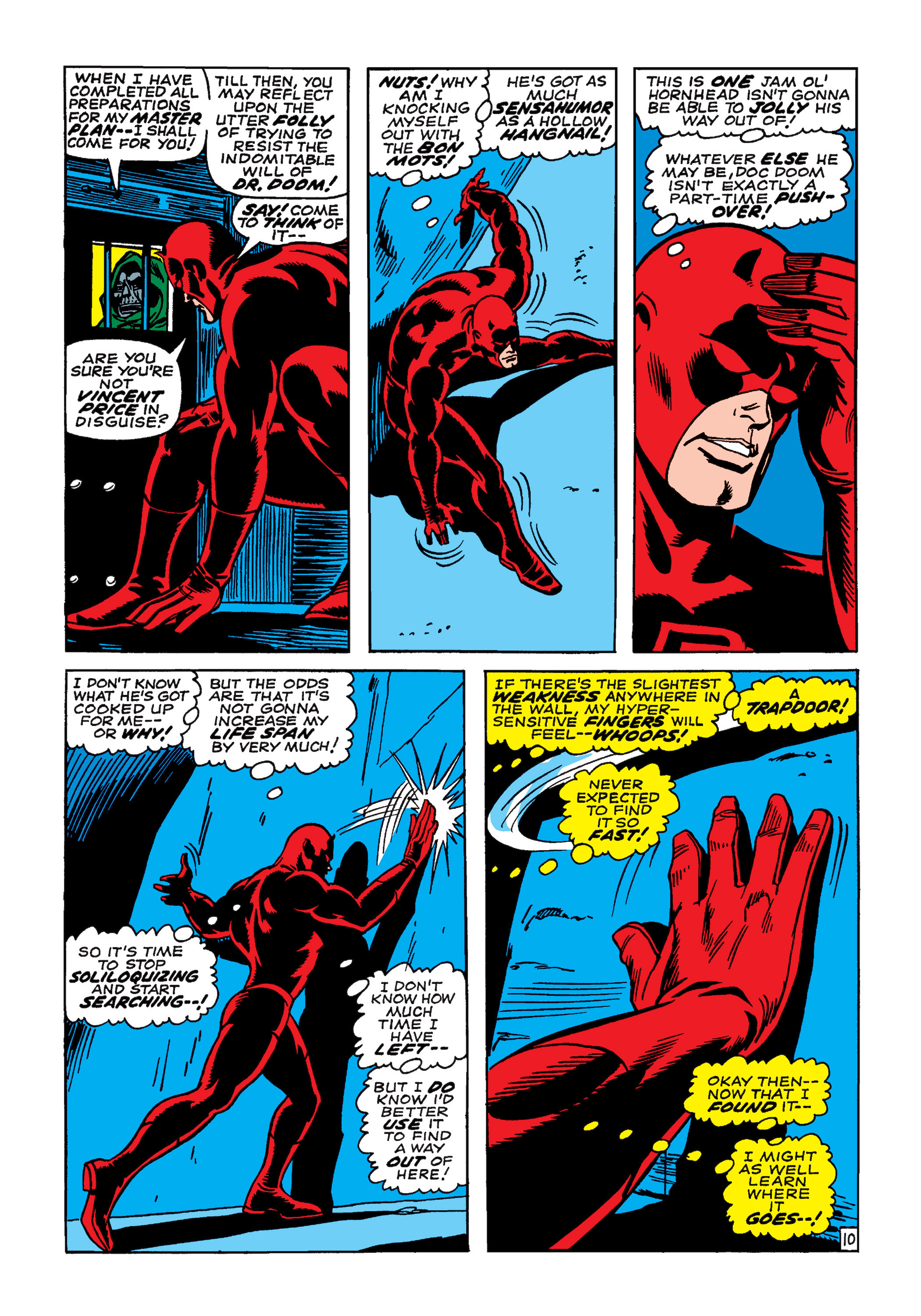 Read online Marvel Masterworks: Daredevil comic -  Issue # TPB 4 (Part 1) - 100