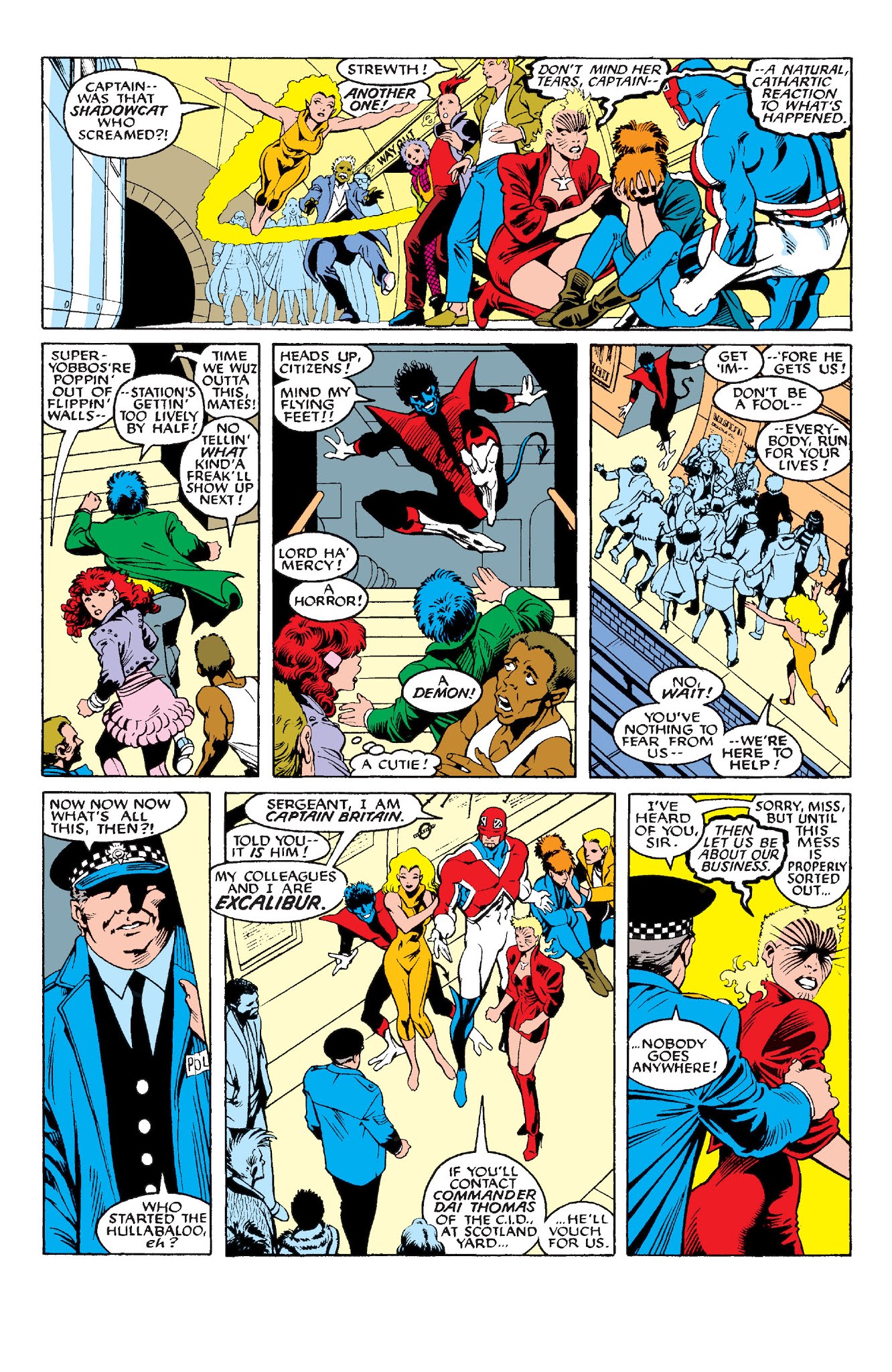 Read online Excalibur (1988) comic -  Issue # TPB 1 (Part 1) - 84