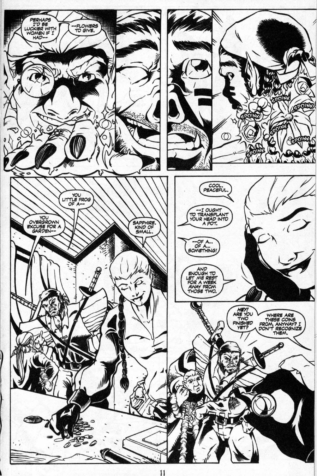 Read online Dungeons & Dragons: Black & White comic -  Issue #1 - 9