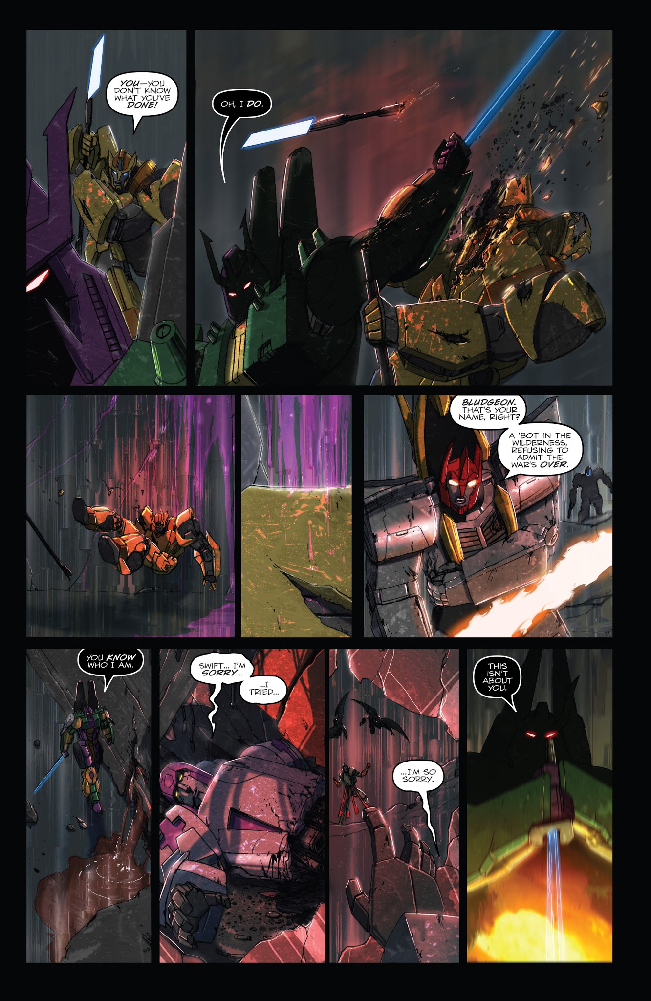 Read online The Transformers: Redemption of the Dinobots comic -  Issue # TPB - 88