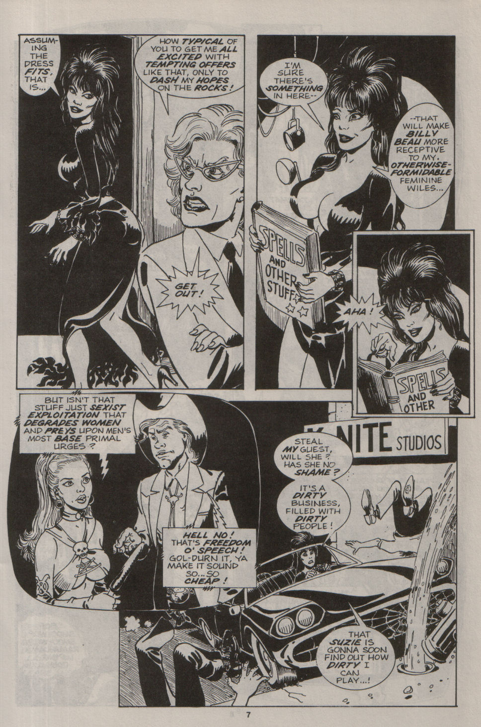 Read online Elvira, Mistress of the Dark comic -  Issue #14 - 8