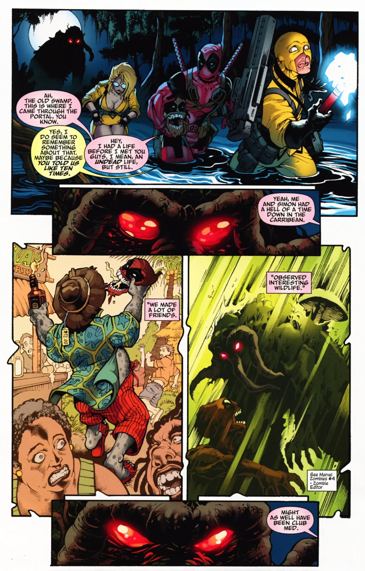 Read online Deadpool: Merc With a Mouth comic -  Issue #6 - 22