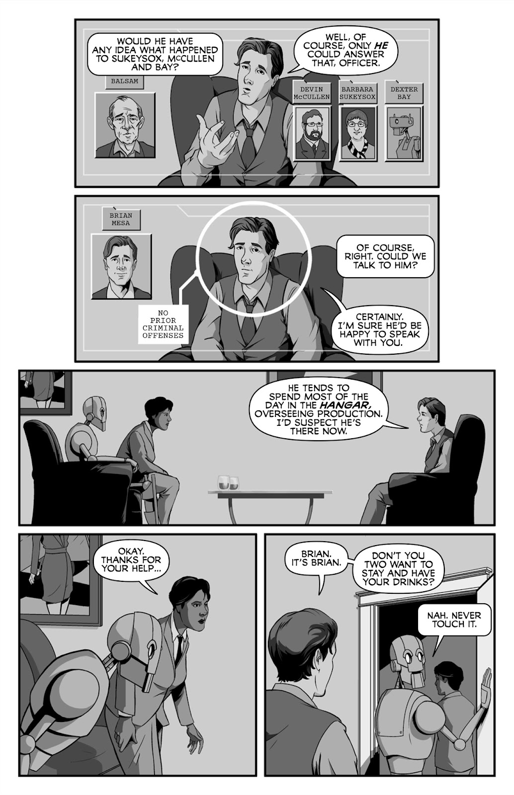 Copernicus Jones: Robot Detective issue 8 - Page 10