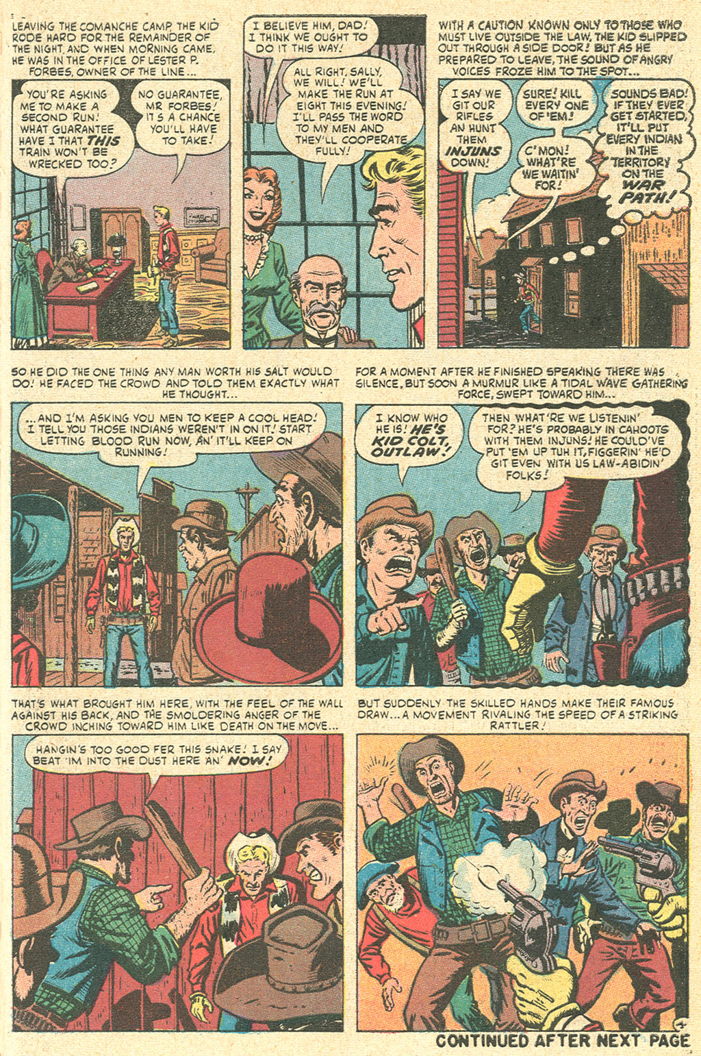 Read online Kid Colt Outlaw comic -  Issue #156 - 27