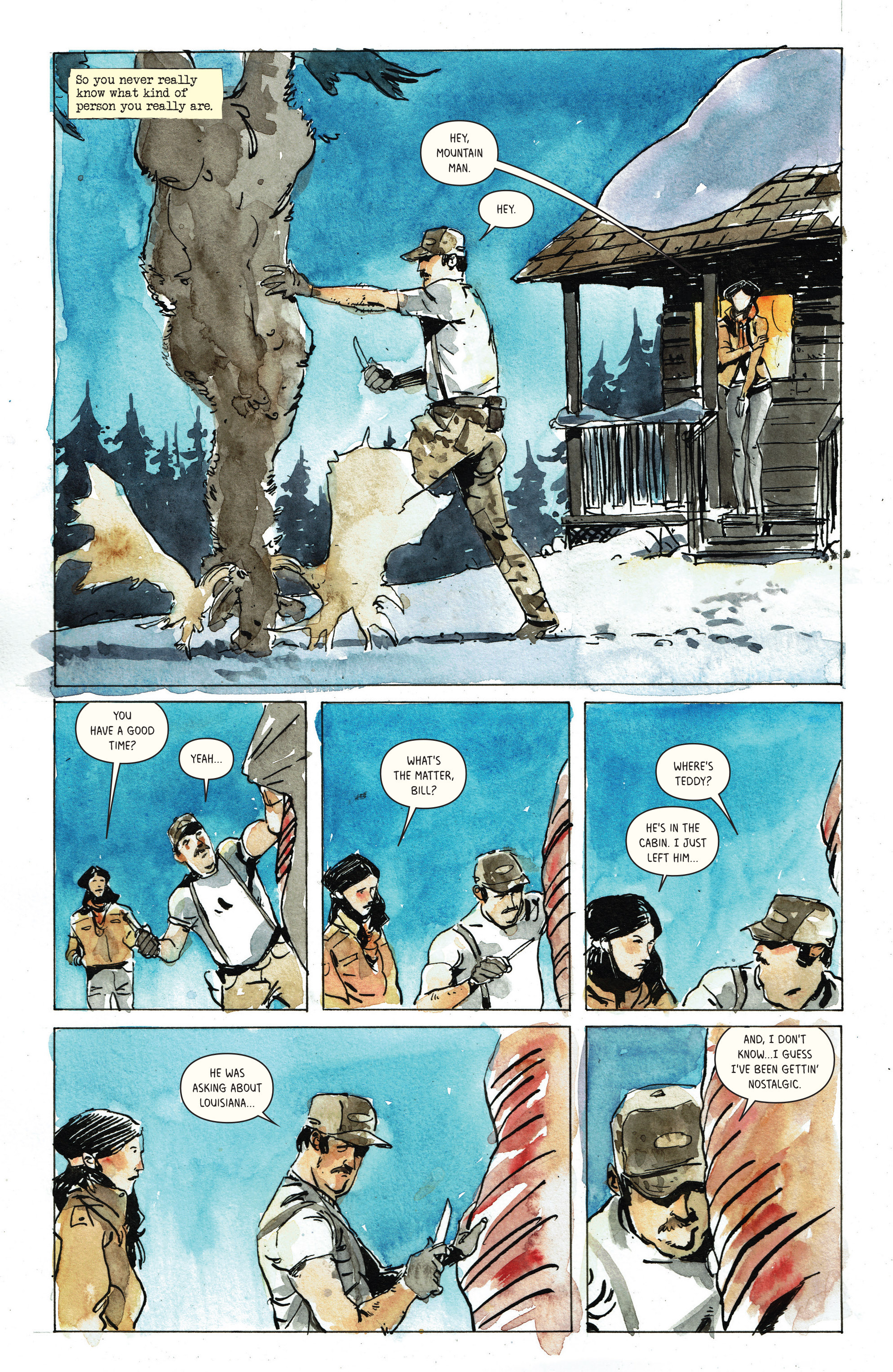 Read online Snow Blind comic -  Issue #3 - 20