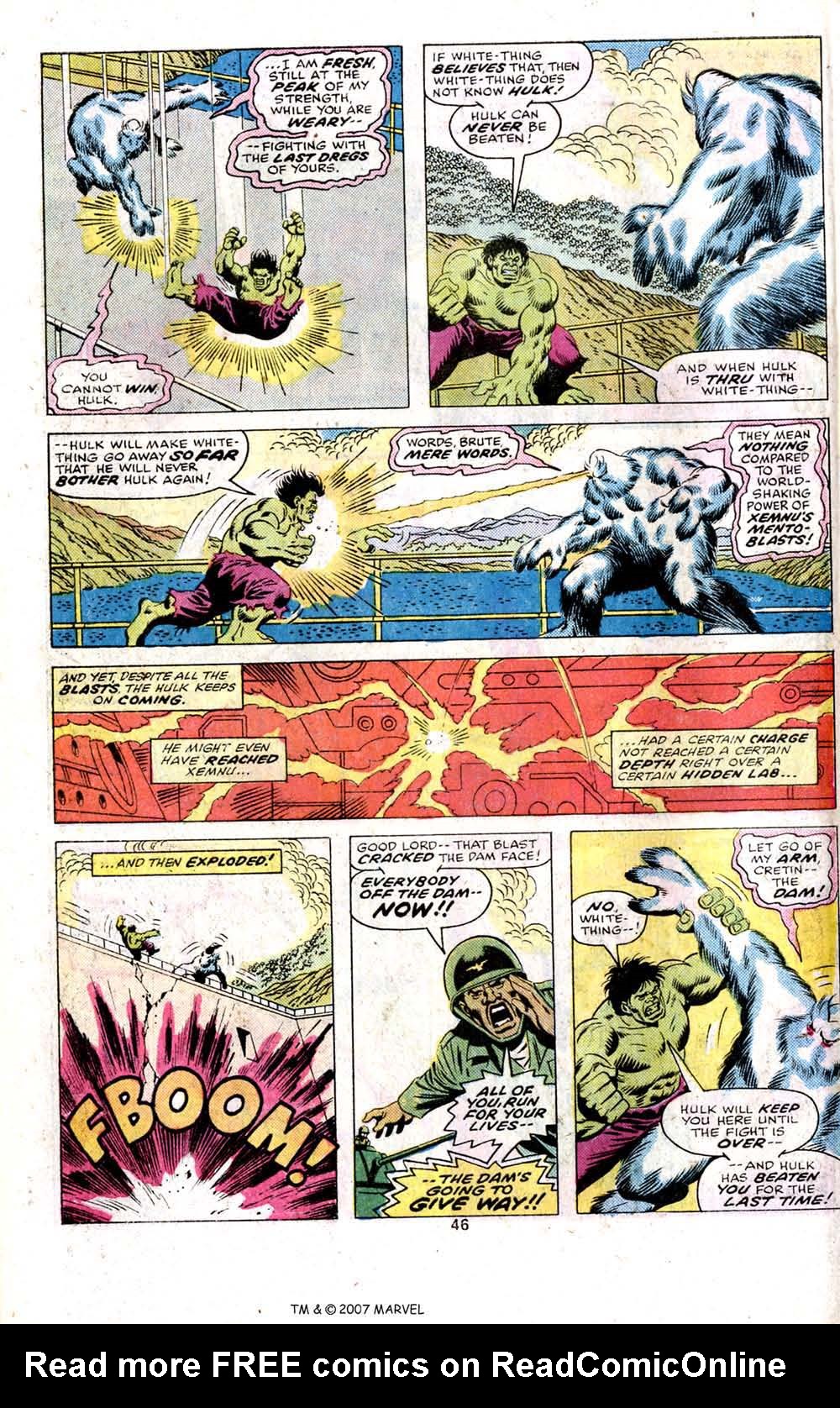 Read online The Incredible Hulk Annual comic -  Issue #5 - 48