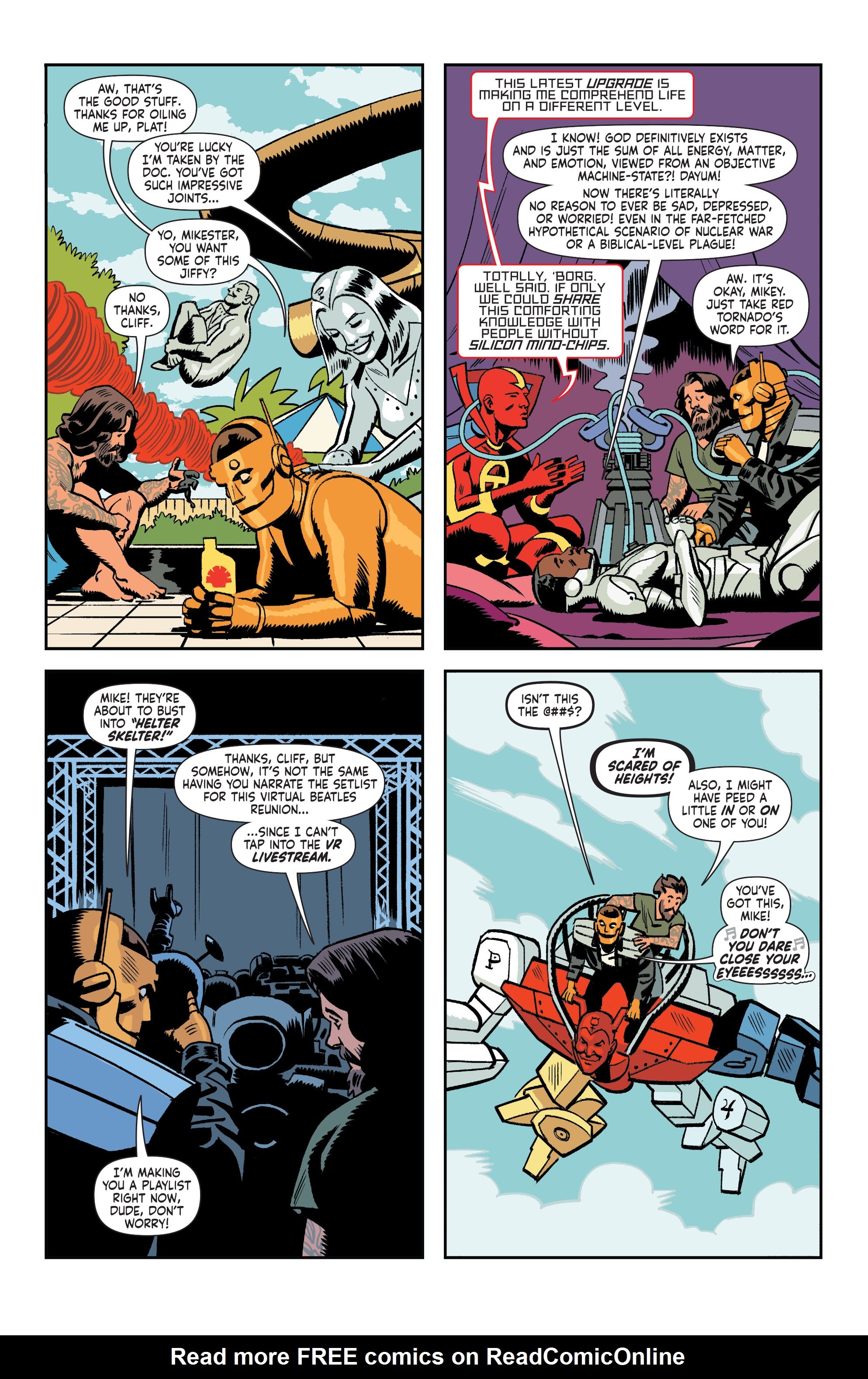 Read online DC Cybernetic Summer comic -  Issue # TPB - 70