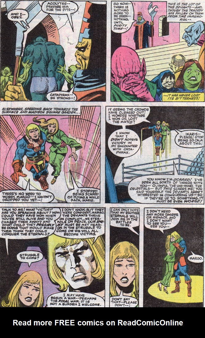 Read online Eternals (1985) comic -  Issue #1 - 32