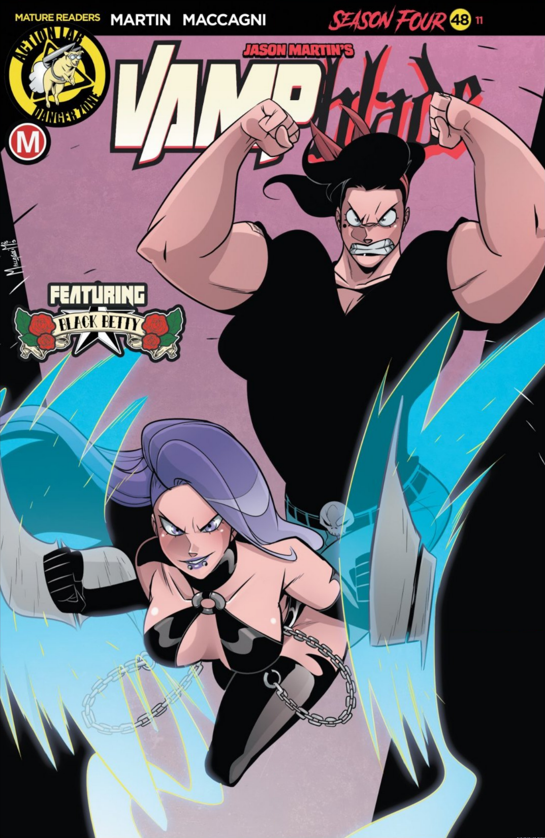 Read online Vampblade Season 4 comic -  Issue #11 - 1