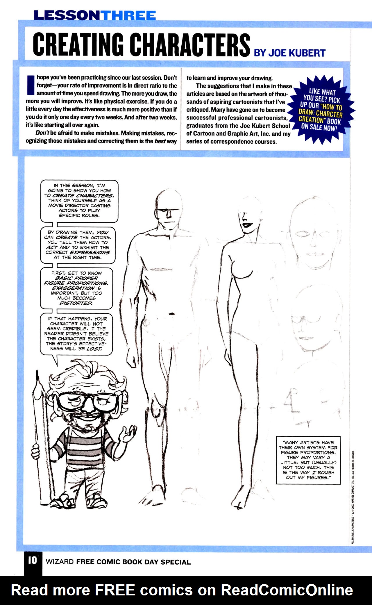 Read online Wizard How to Draw Sampler comic -  Issue # Full - 11