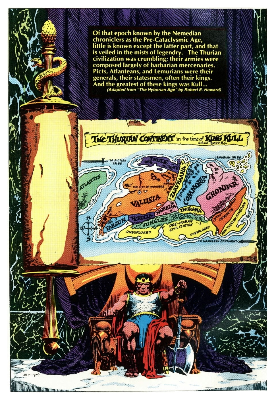 Read online Kull The Conqueror (1983) comic -  Issue #1 - 2