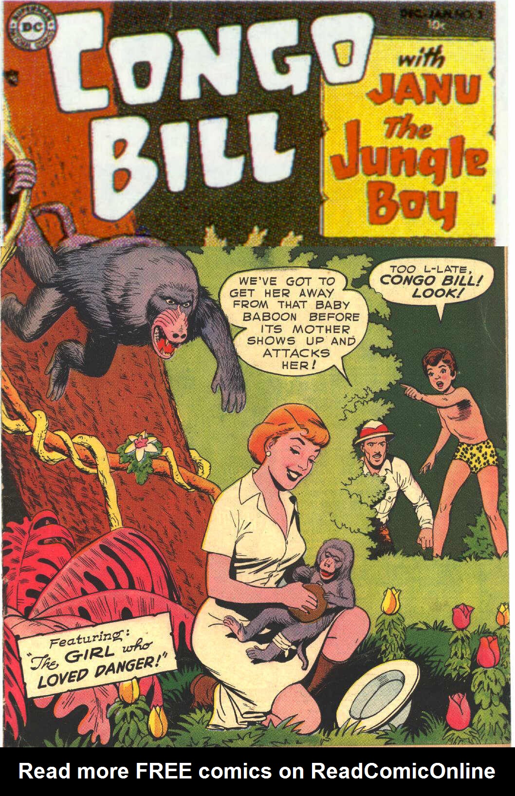 Read online Congo Bill comic -  Issue #3 - 1