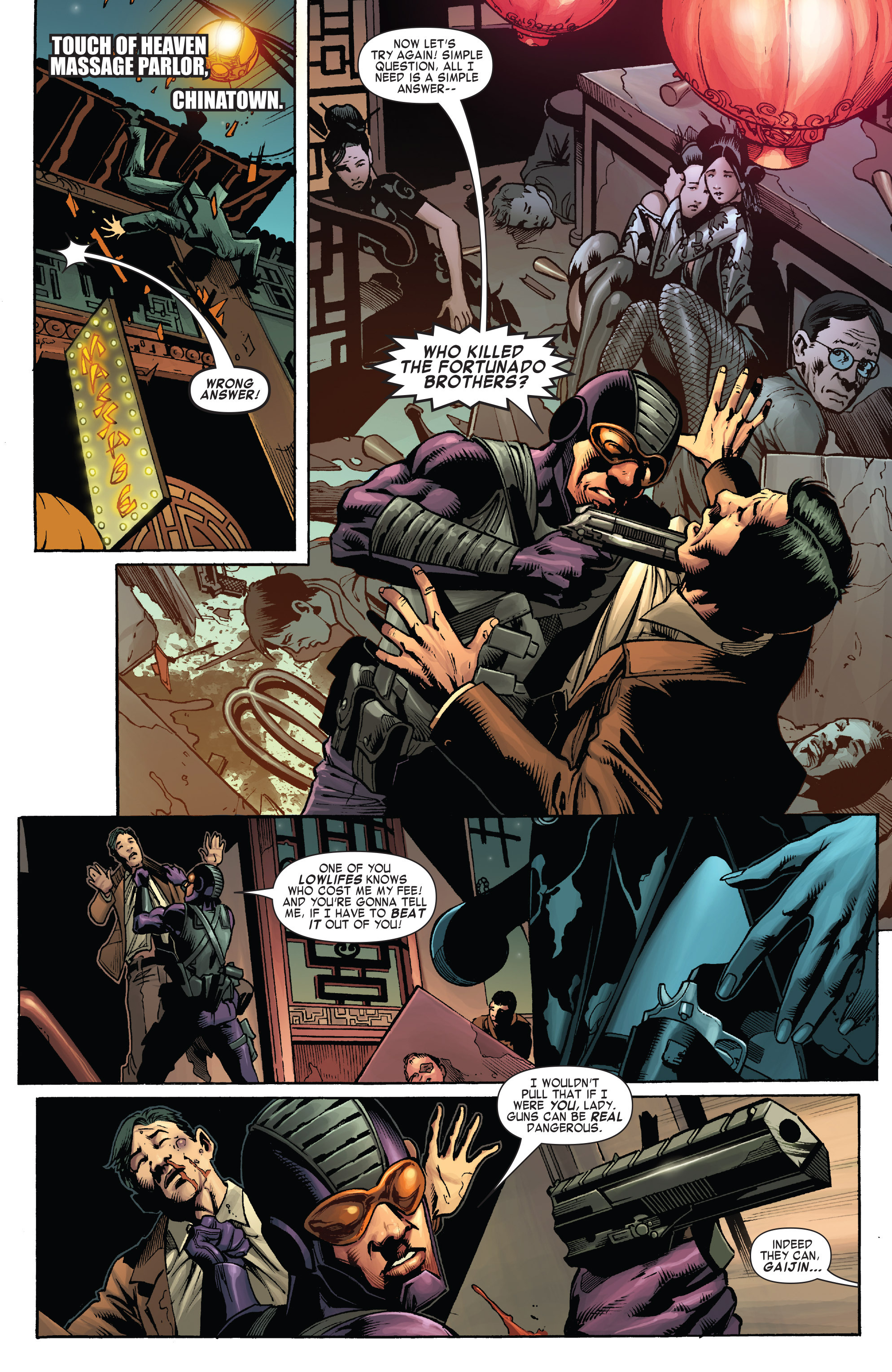 Read online Shadowland: Blood on the Streets comic -  Issue #3 - 16