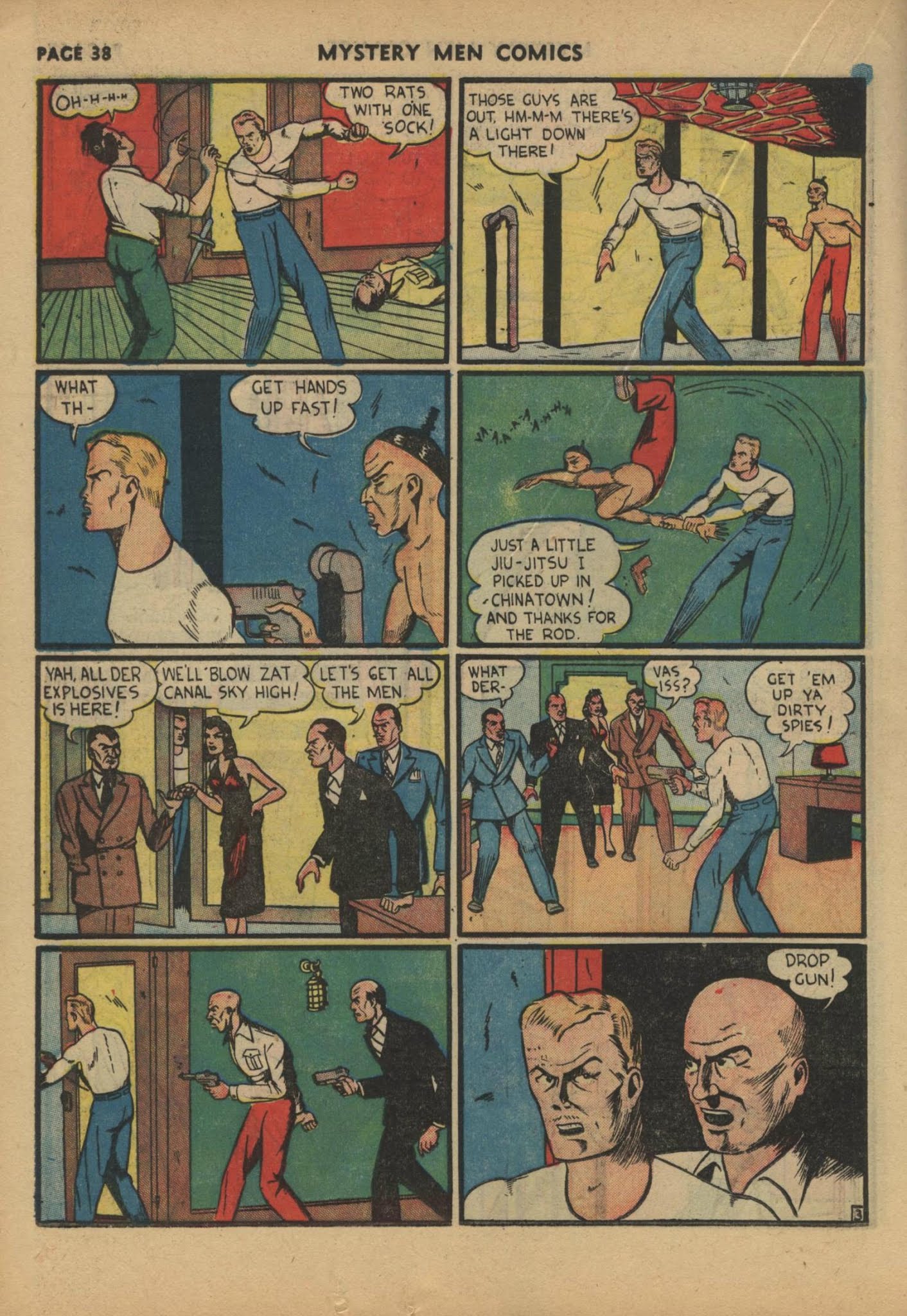 Read online Mystery Men Comics comic -  Issue #17 - 40