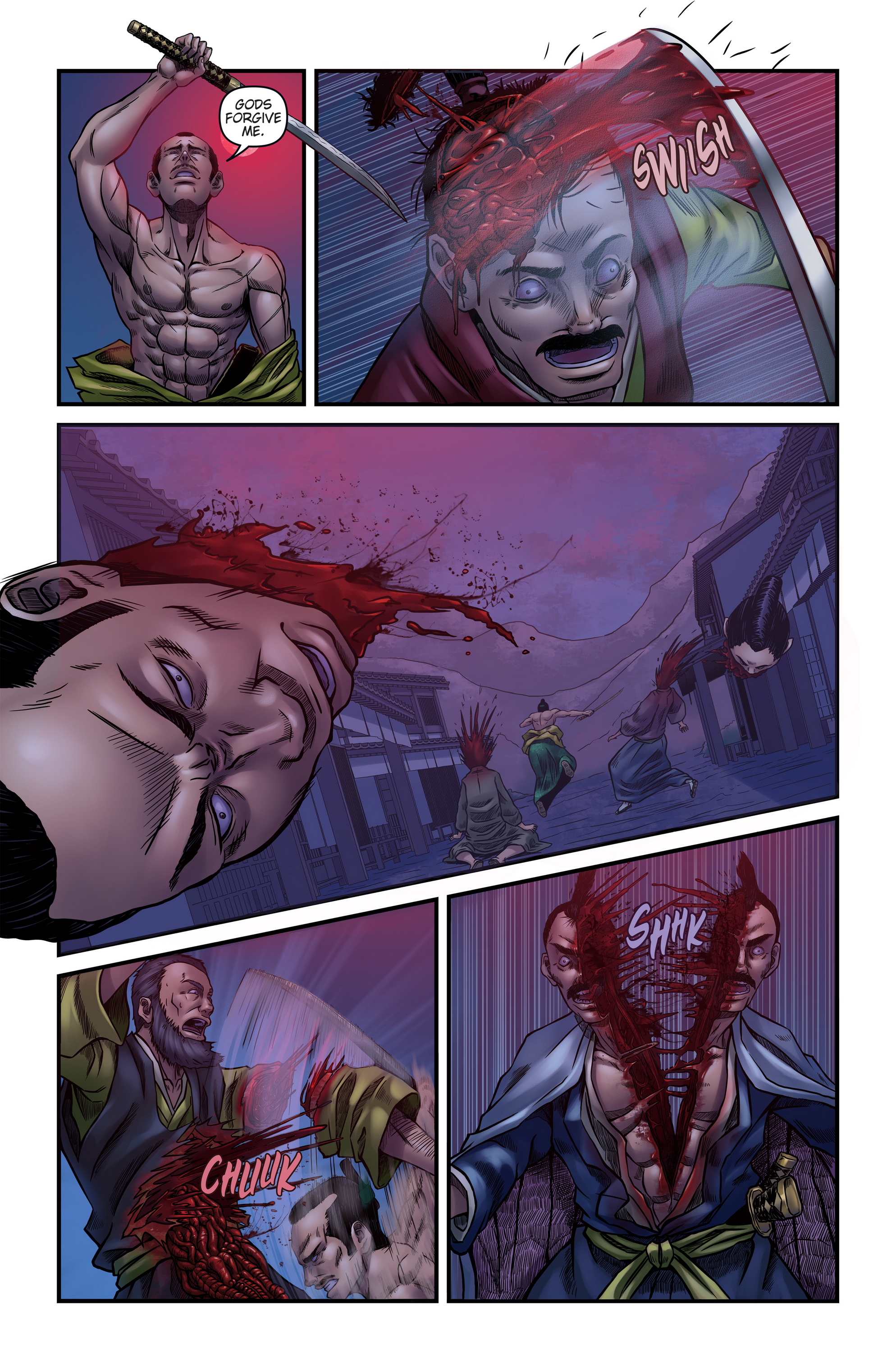 Read online Honor and Curse comic -  Issue #3 - 25