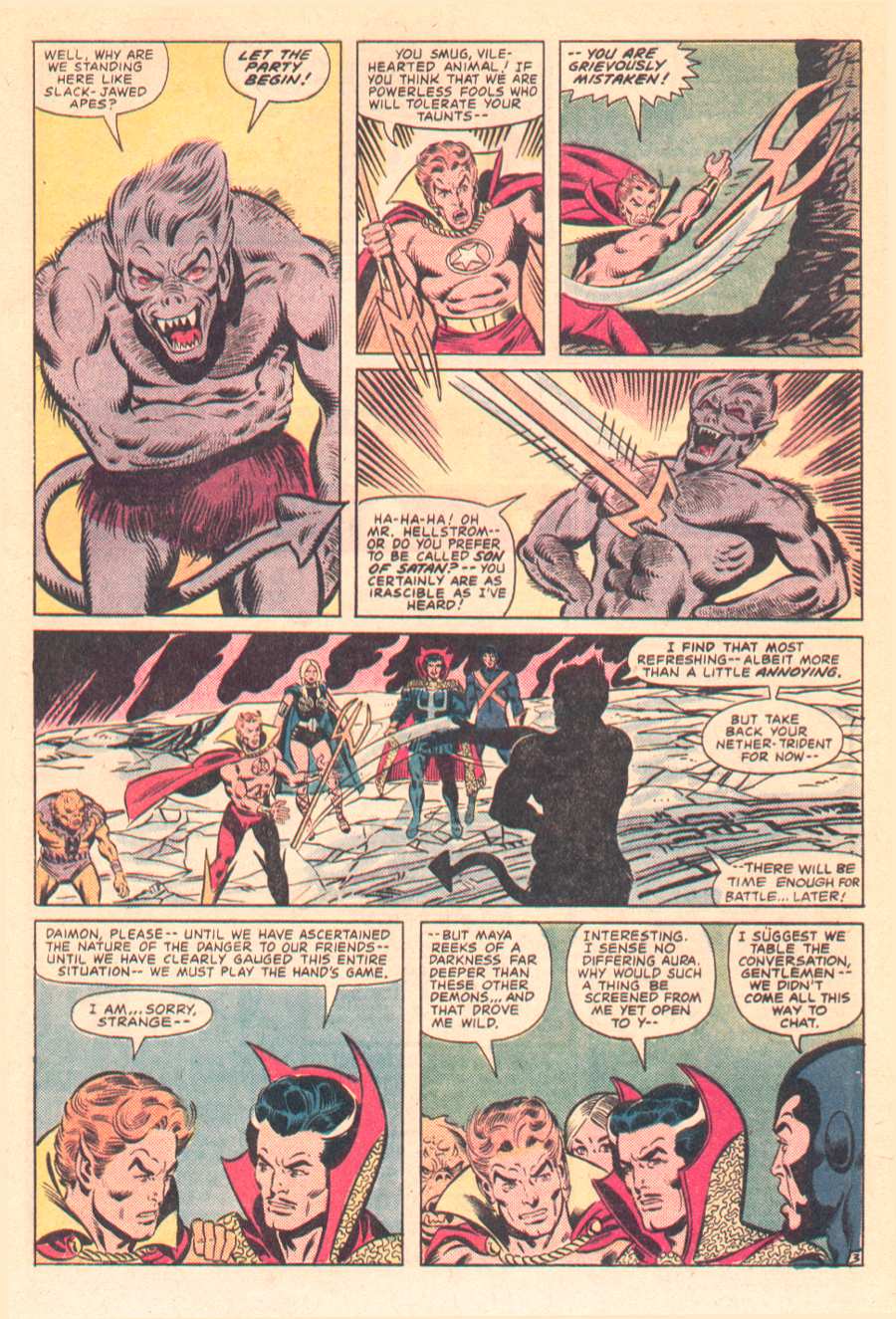 Read online The Defenders (1972) comic -  Issue #99 - 4