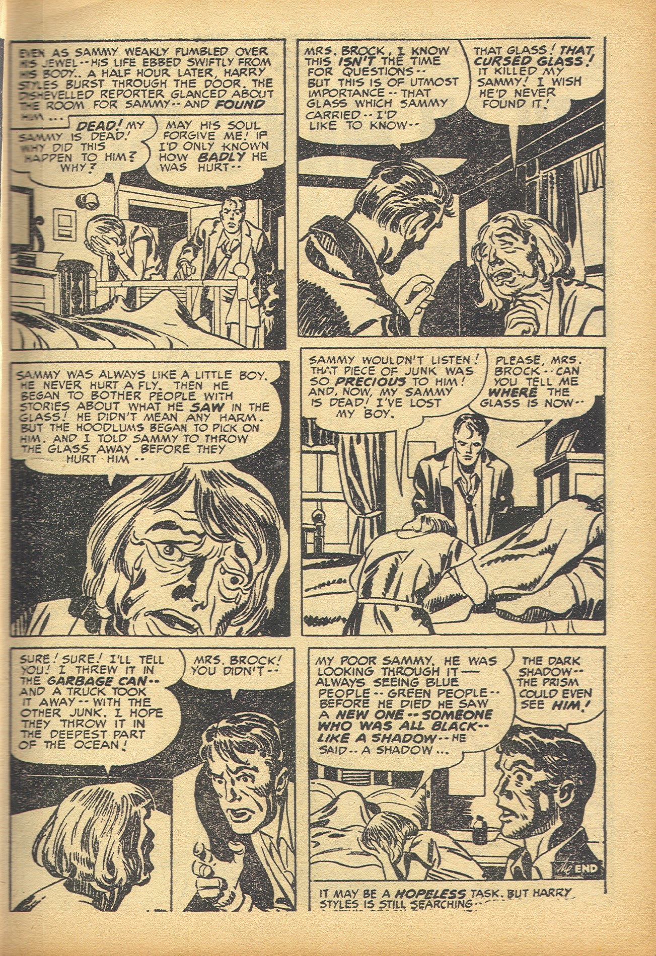 Read online Black Magic (1950) comic -  Issue #19 - 16