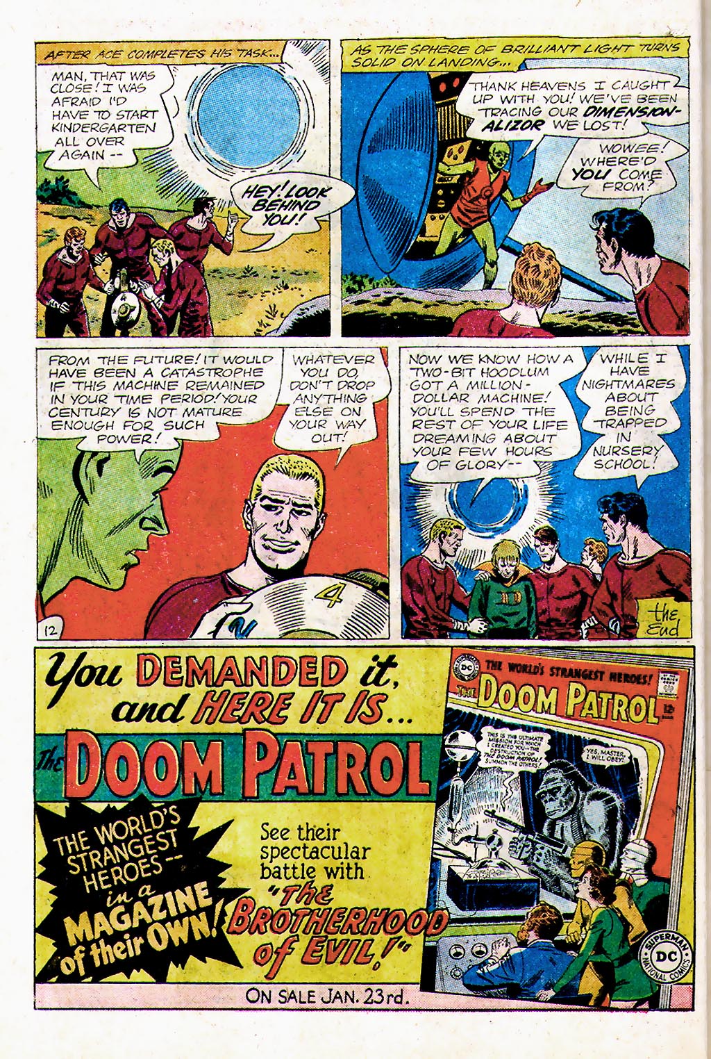 Read online Challengers of the Unknown (1958) comic -  Issue #37 - 16