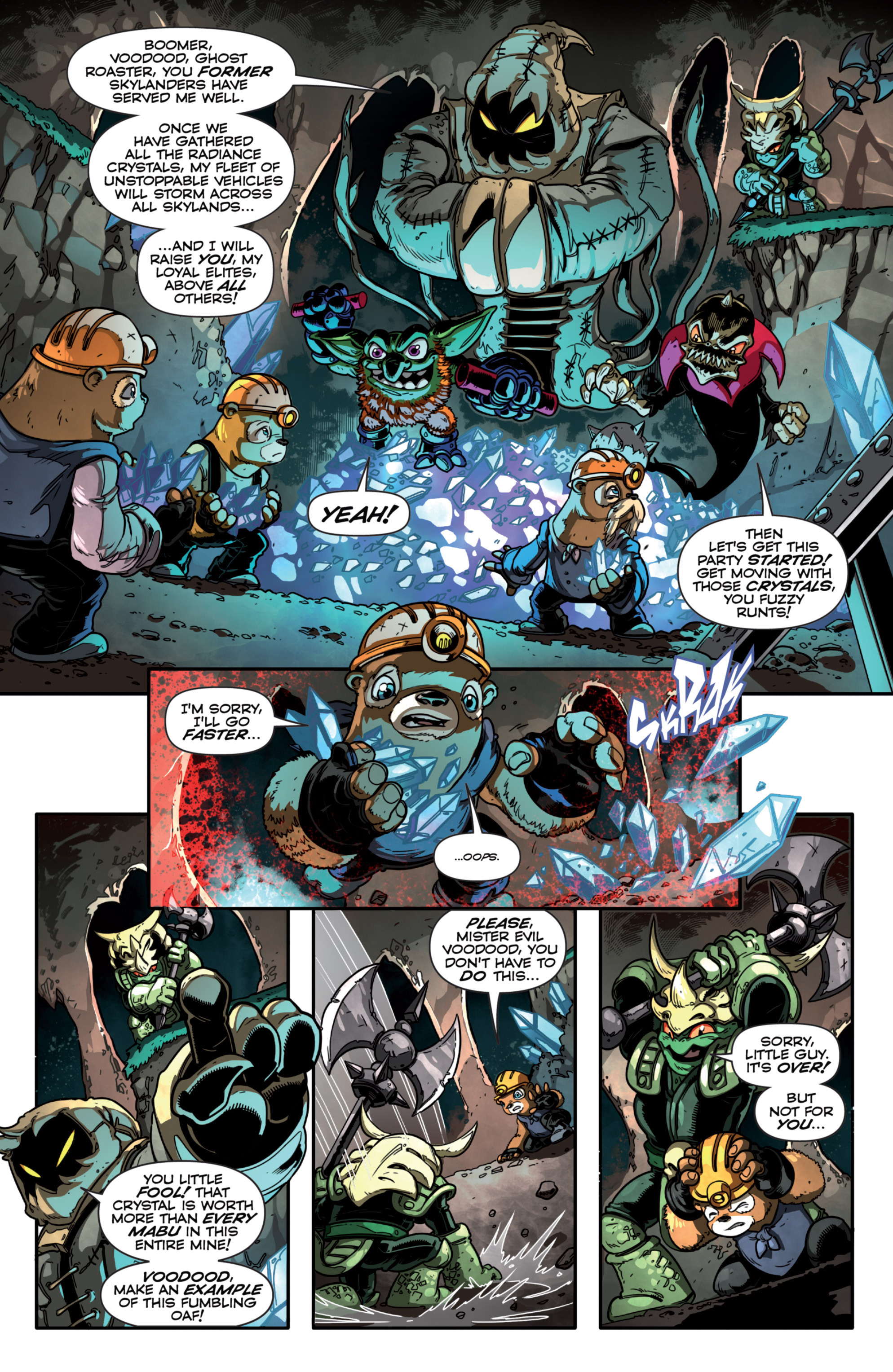 Read online Skylanders Superchargers comic -  Issue #3 - 7
