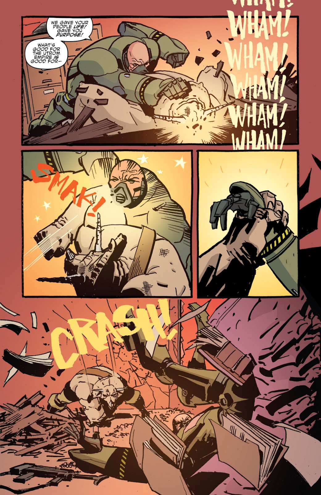 Teenage Mutant Ninja Turtles Utrom Empire issue 1 - Page 17