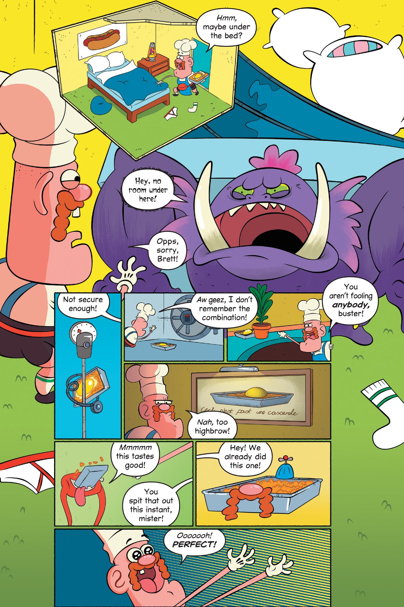 Read online Uncle Grandpa and the Time Casserole comic -  Issue # TPB - 13