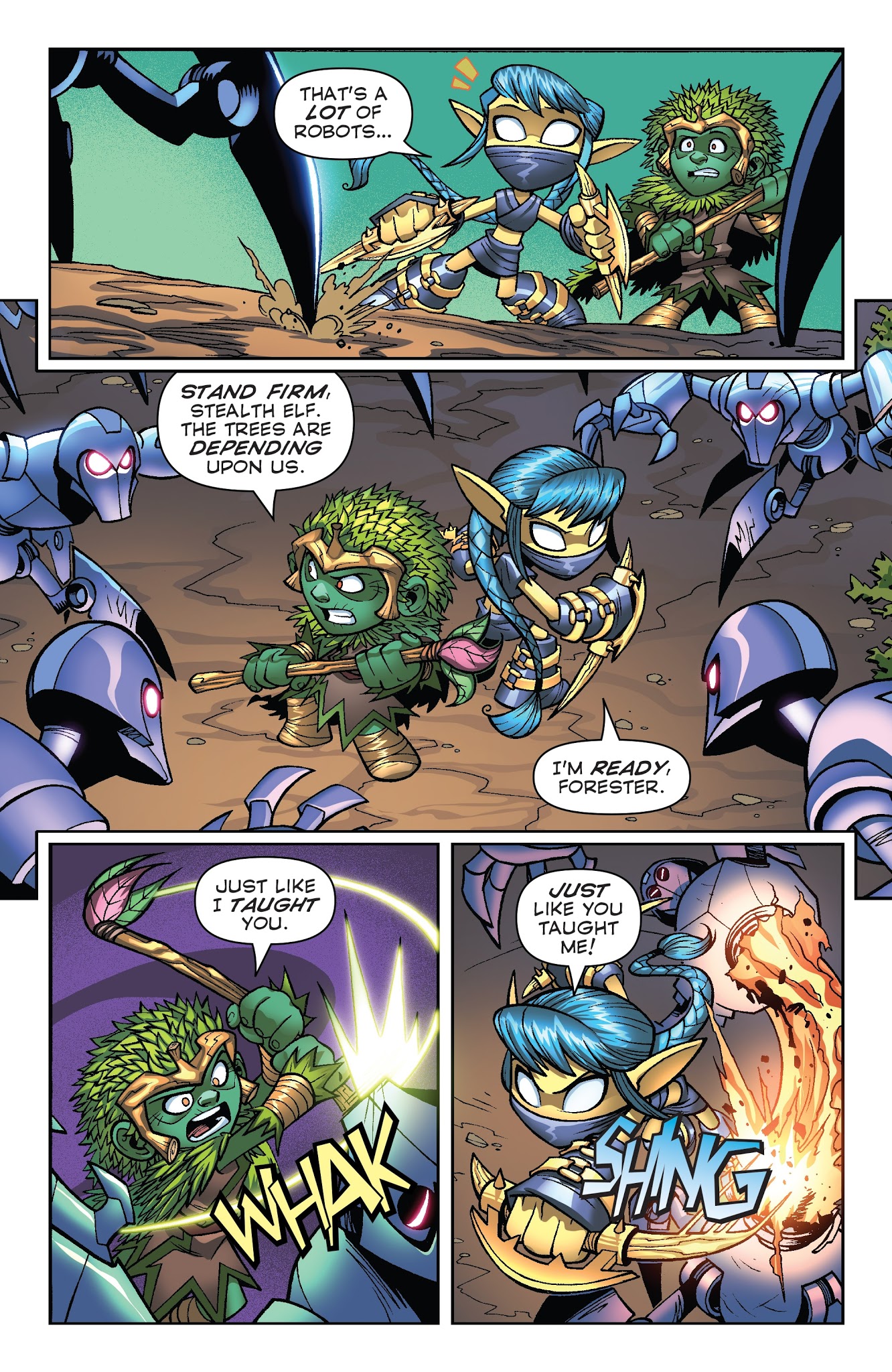 Read online Skylanders Quarterly-Spyro & Friends: Full Blast comic -  Issue # Full - 11