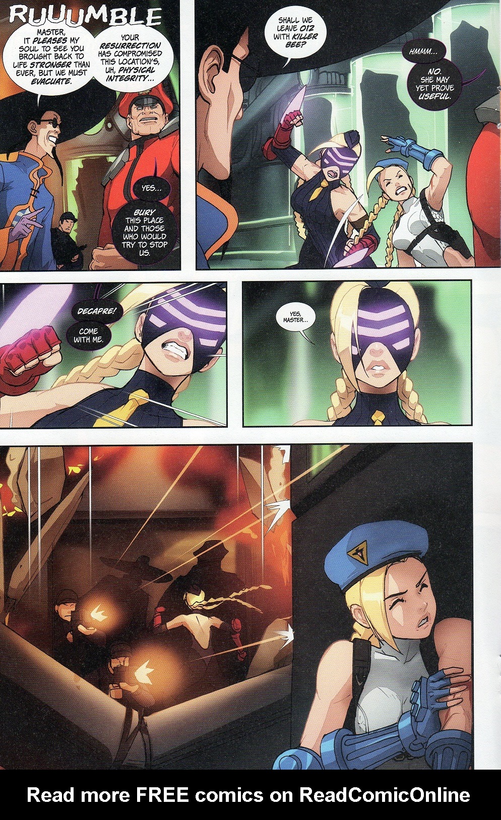 Read online Street Fighter Legends: Cammy comic -  Issue #4 - 17