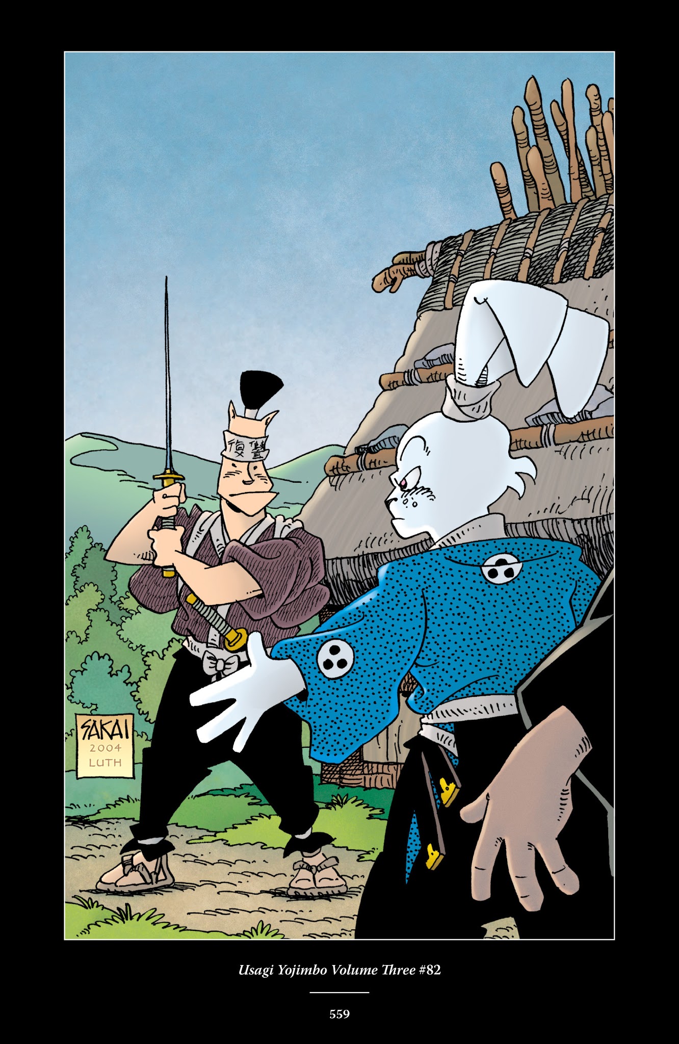 Read online The Usagi Yojimbo Saga comic -  Issue # TPB 5 - 552