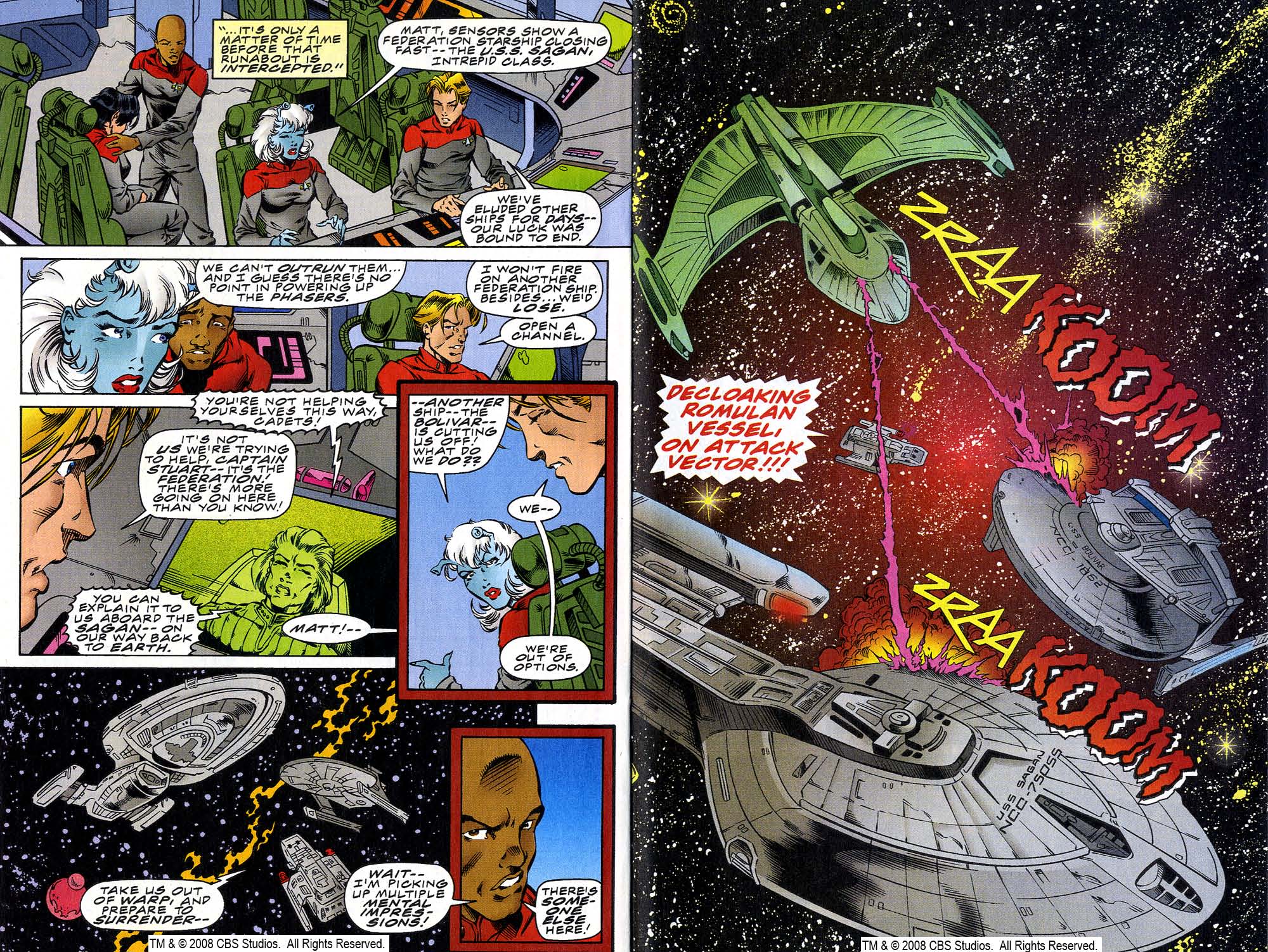 Read online Star Trek: Telepathy War comic -  Issue # Full - 16