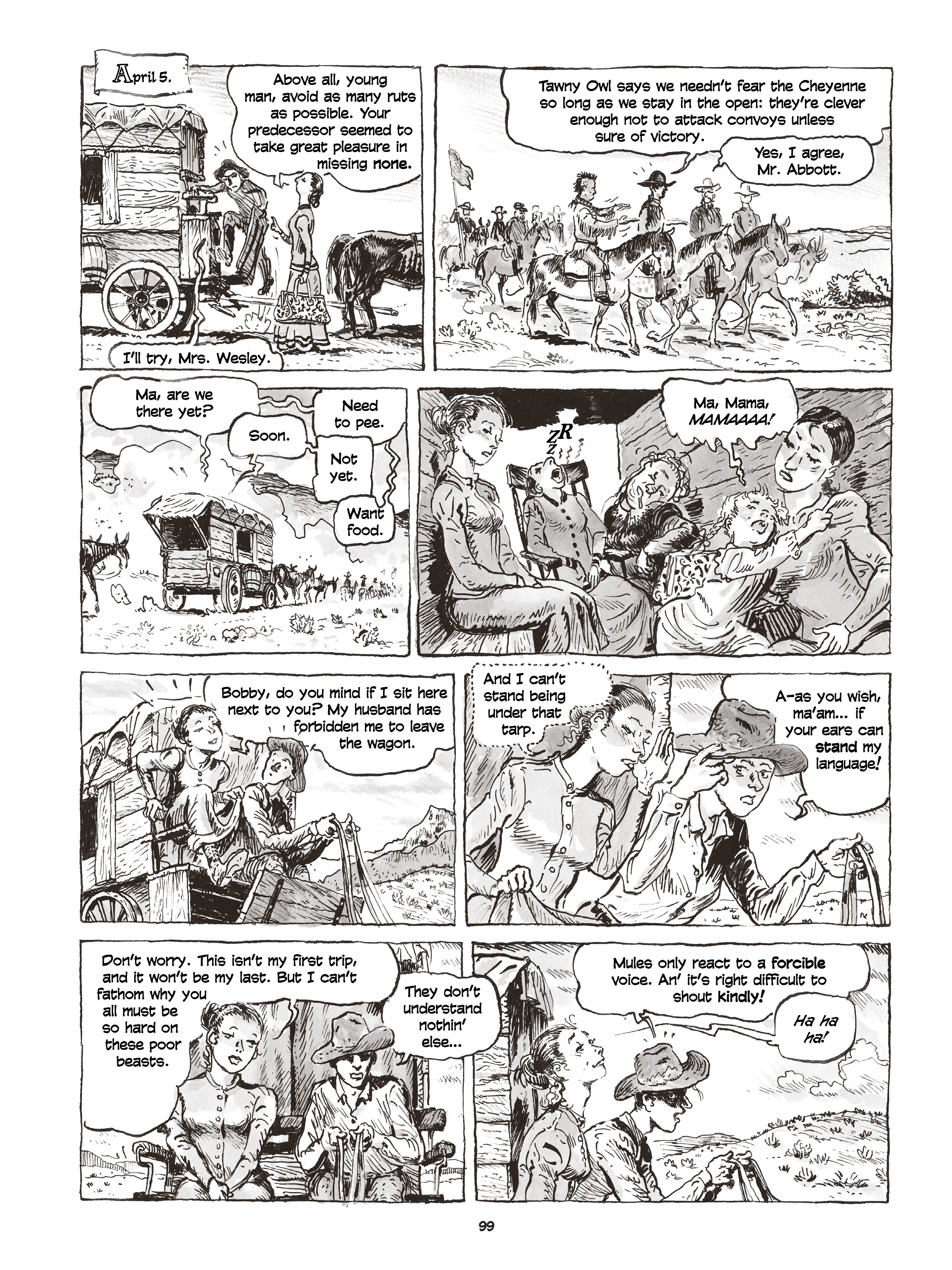 Read online Calamity Jane: The Calamitous Life of Martha Jane Cannary comic -  Issue # TPB (Part 1) - 96