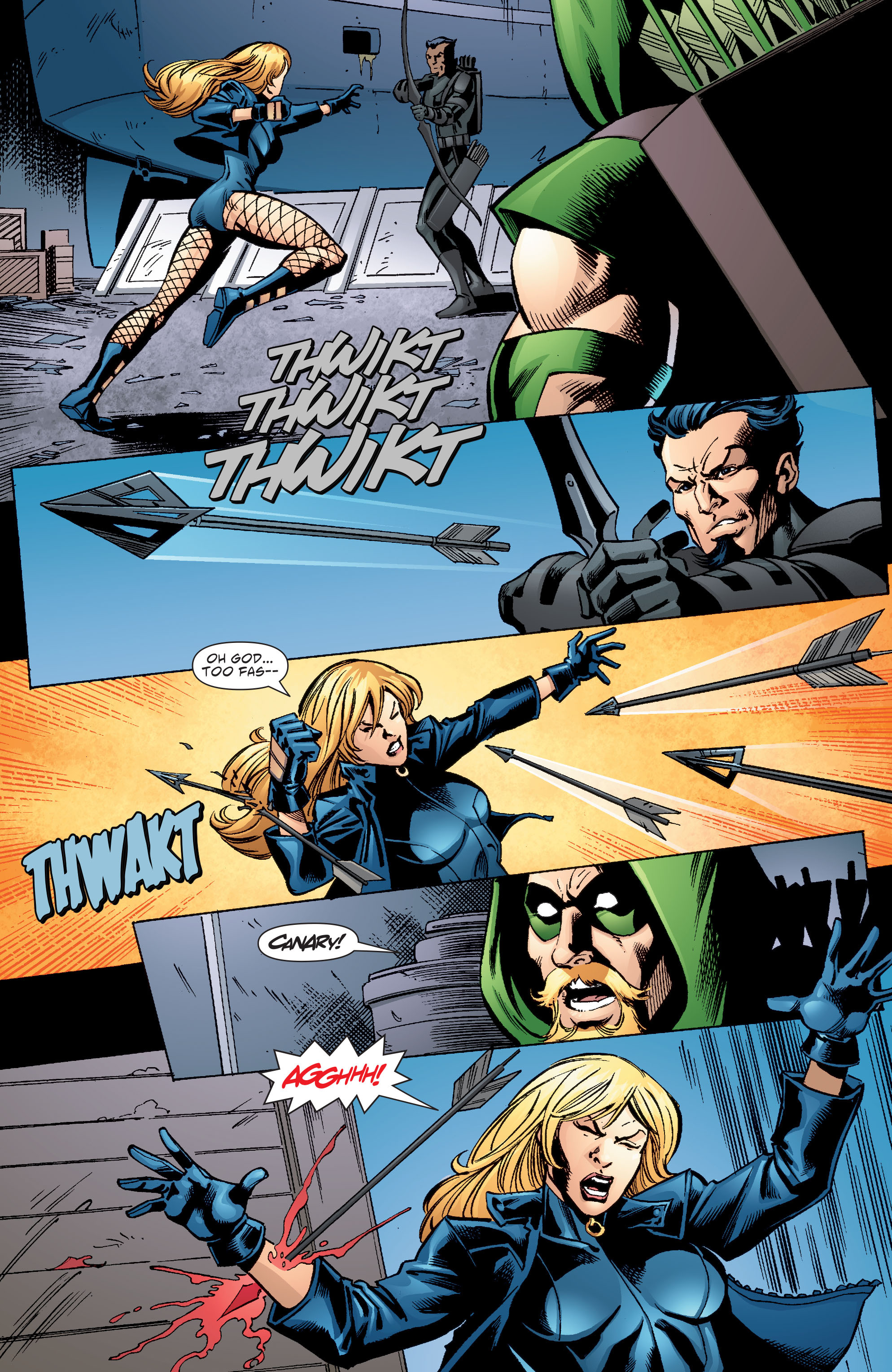 Read online Green Arrow/Black Canary comic -  Issue #16 - 16