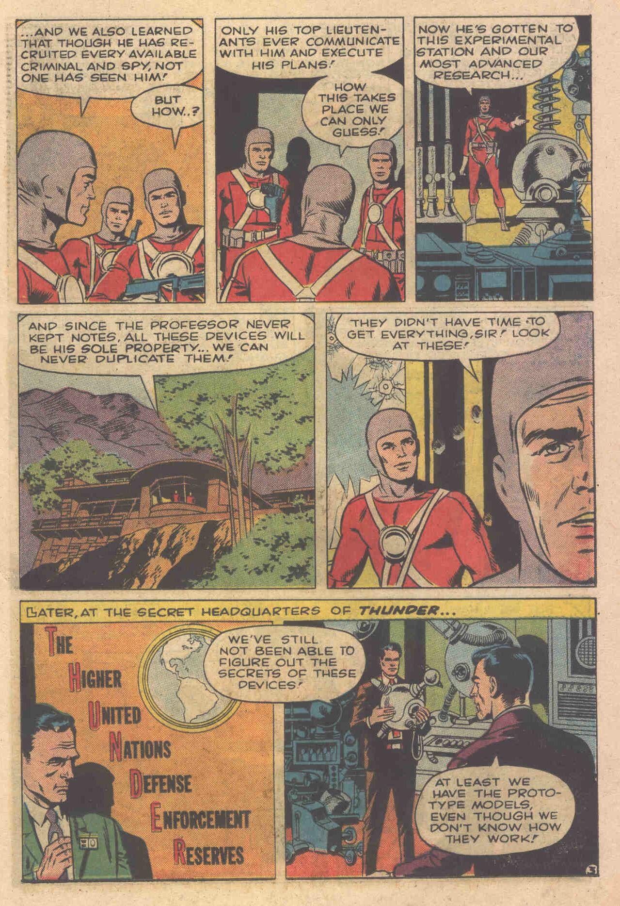 Read online T.H.U.N.D.E.R. Agents (1965) comic -  Issue #1 - 5