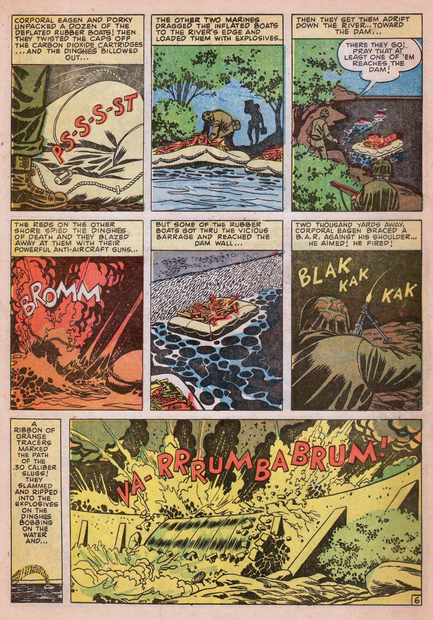 Read online War Action comic -  Issue #6 - 8