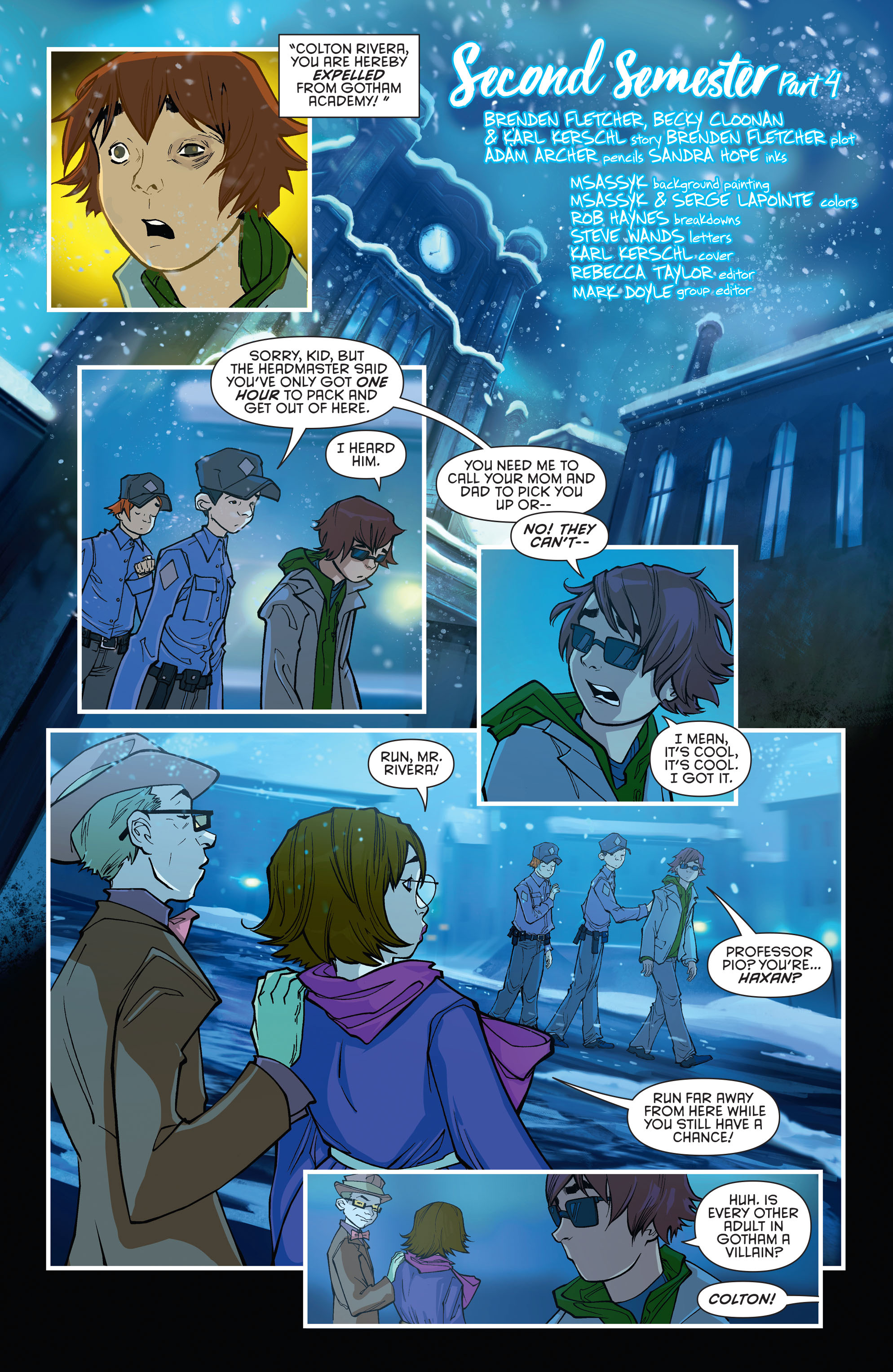 Read online Gotham Academy: Second Semester comic -  Issue #5 - 6