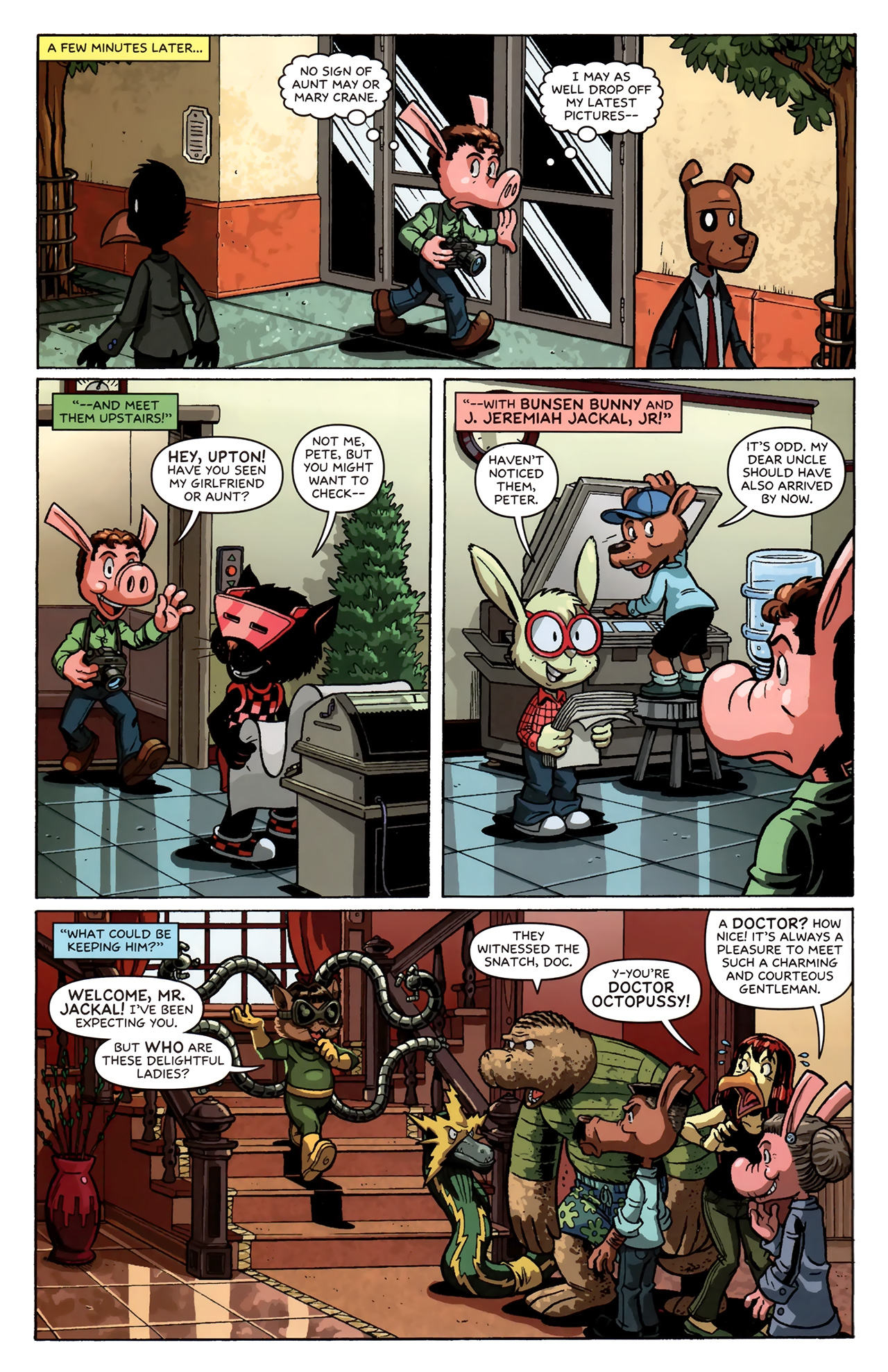 Read online Spider-Ham 25th Anniversary Special comic -  Issue # Full - 8