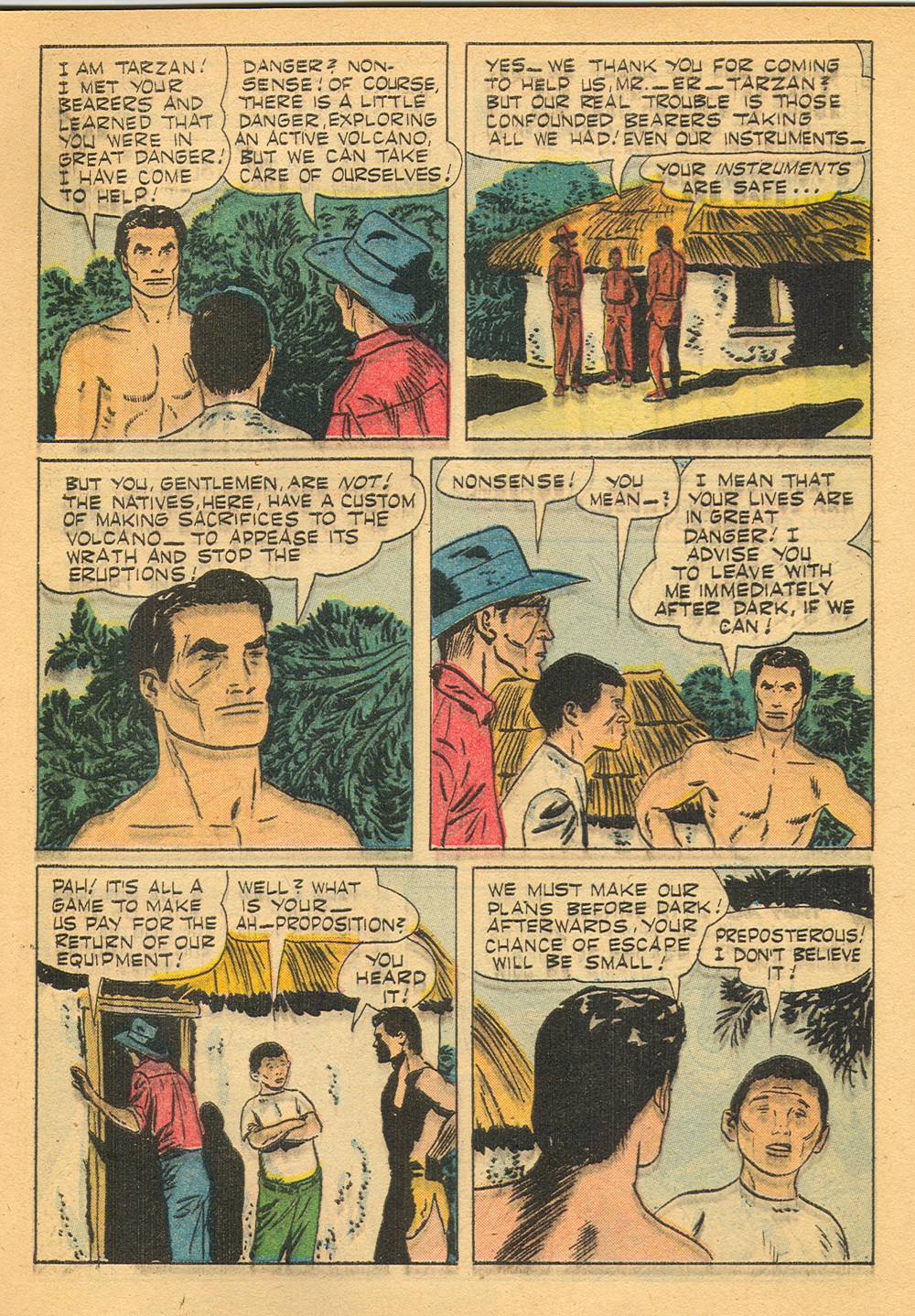 Read online Tarzan (1948) comic -  Issue #95 - 9